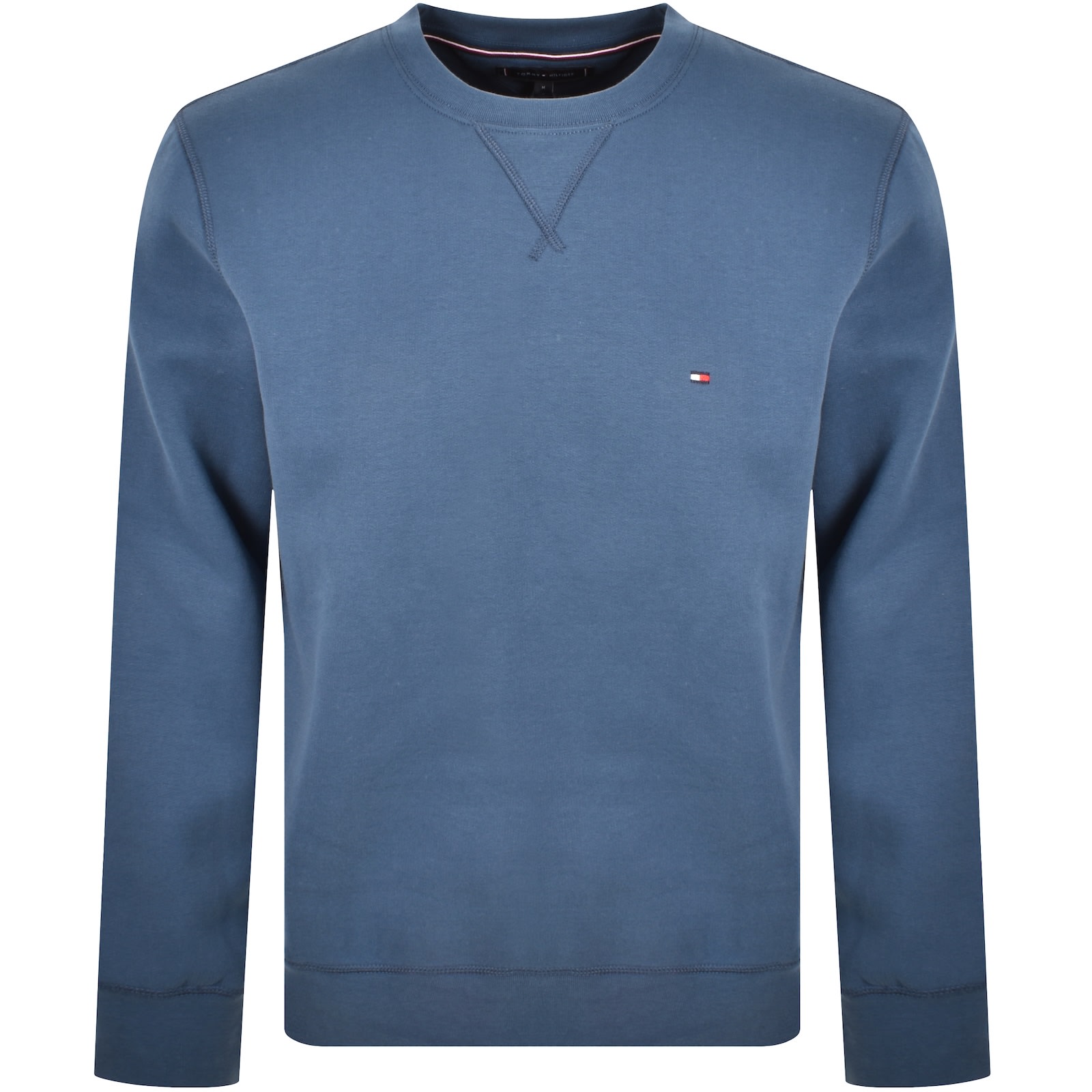 Tommy Hilfiger Essential Fleece Sweatshirt Blue In Blue