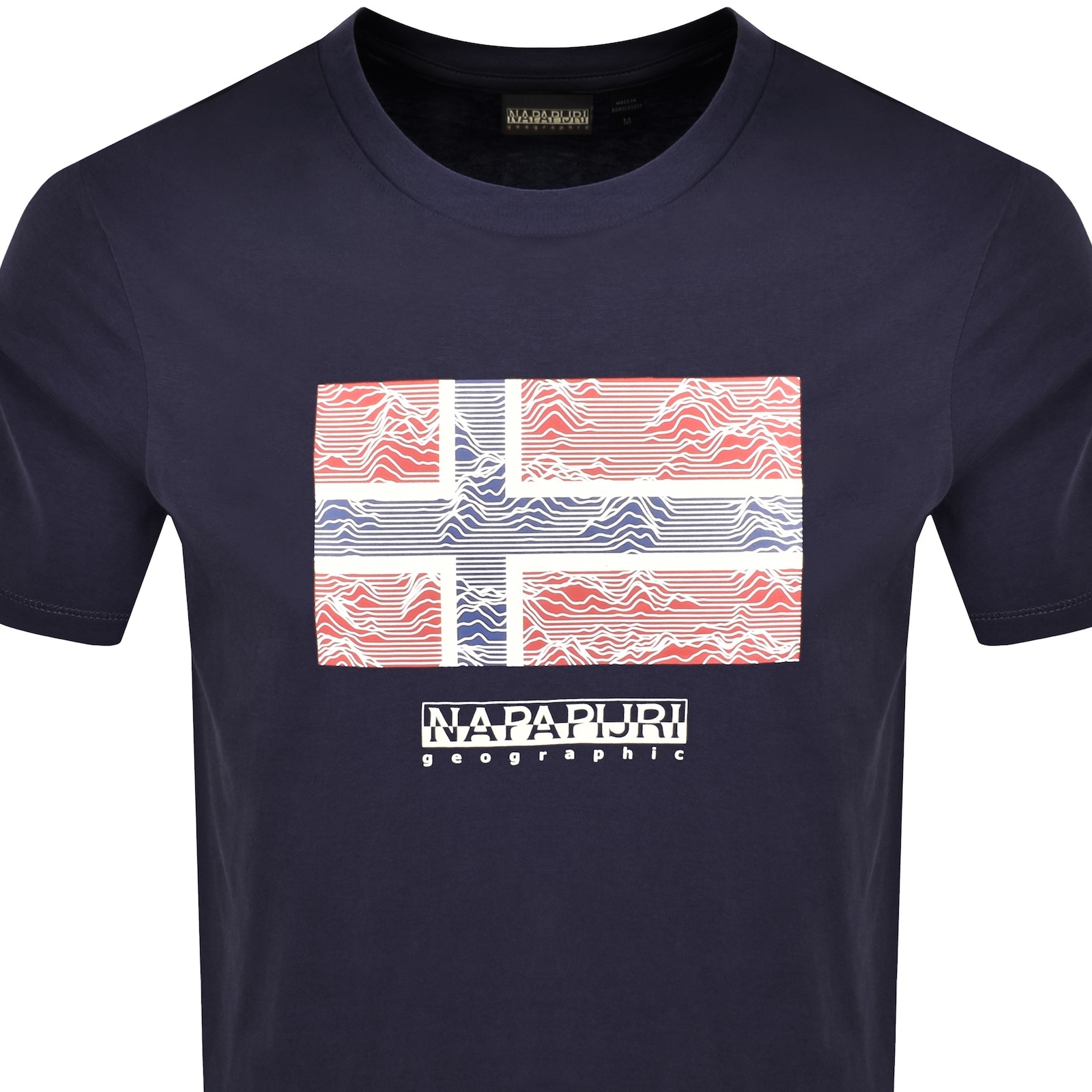 Napapijri S-drapeau T Shirt Blue In Blue