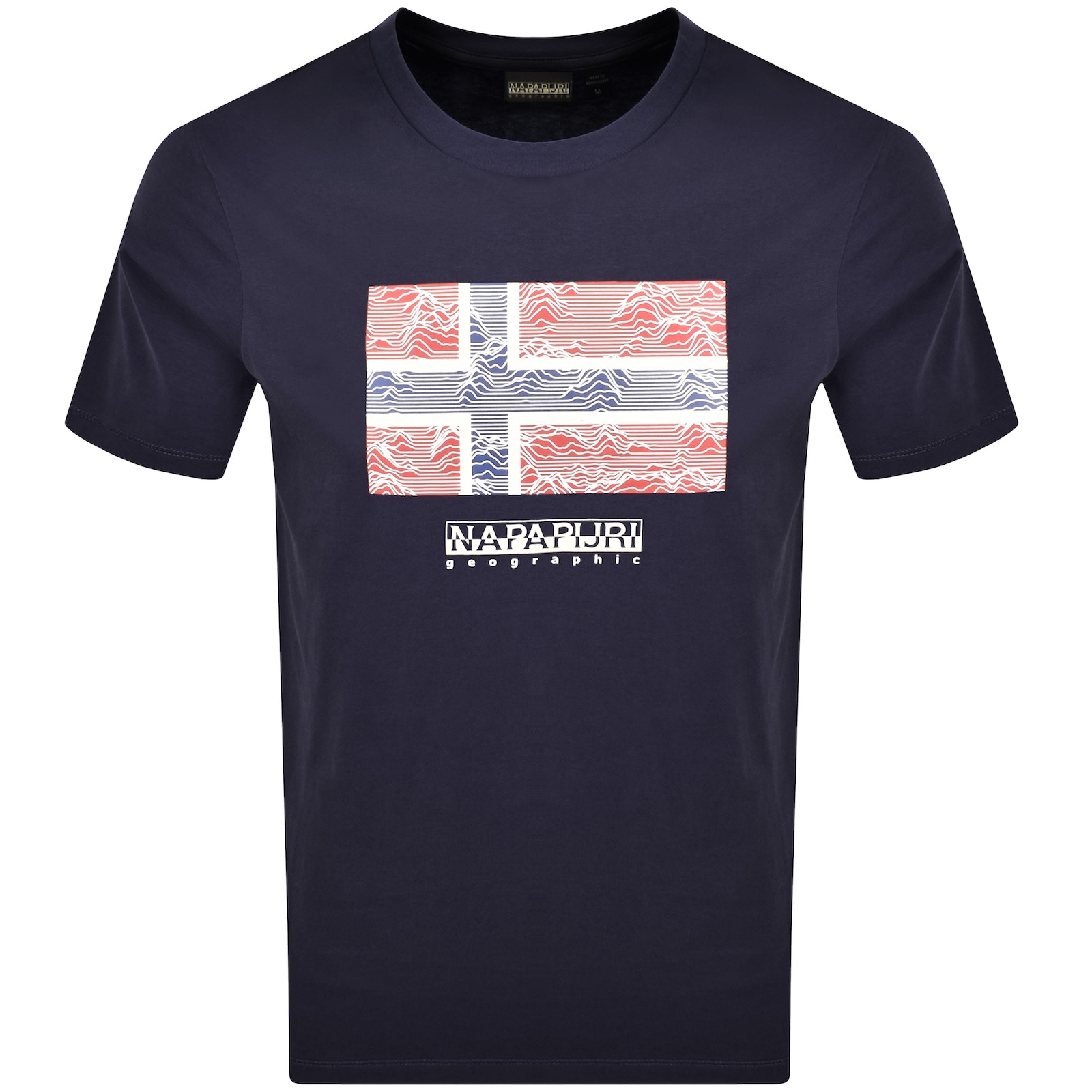 Napapijri S-drapeau T Shirt Blue In Blue