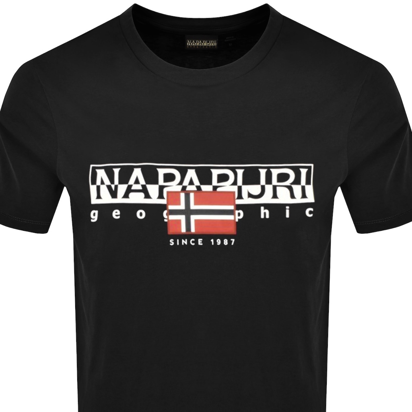 Napapijri S Aylmer T Shirt Black In Black