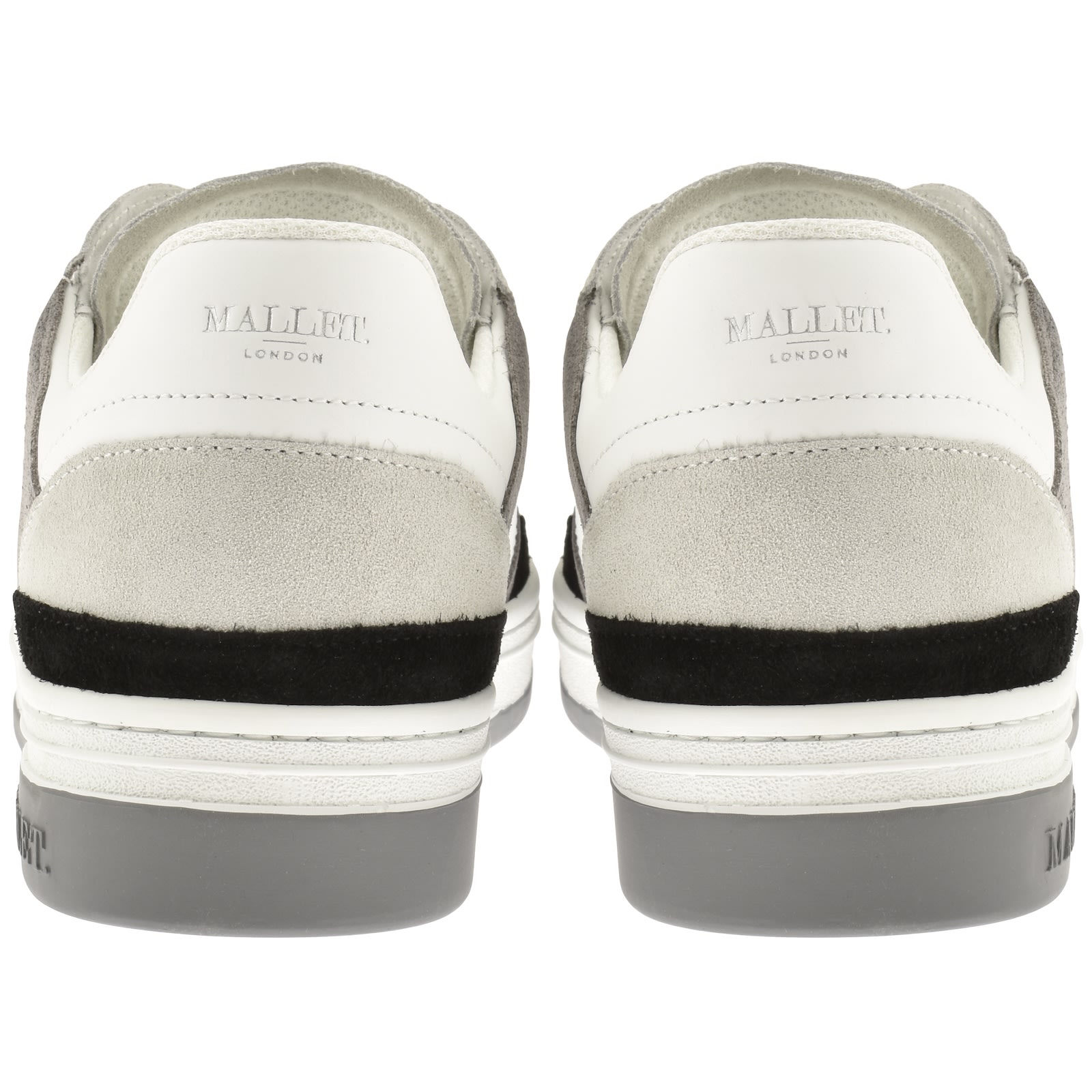Mallet Barnsley Trainers White In White