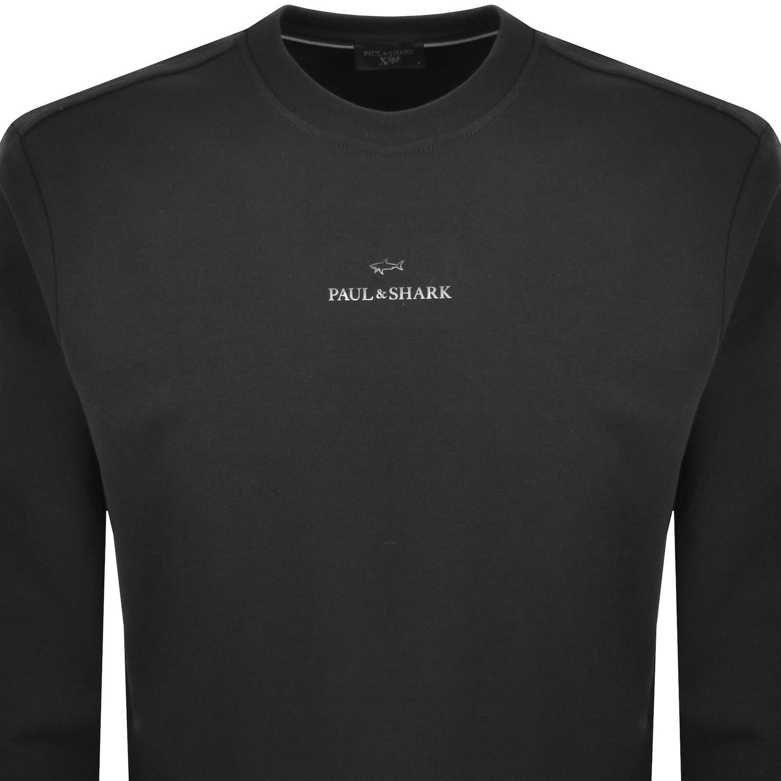 Paul &amp; Shark Paul And Shark Logo Sweatshirt Black In Black