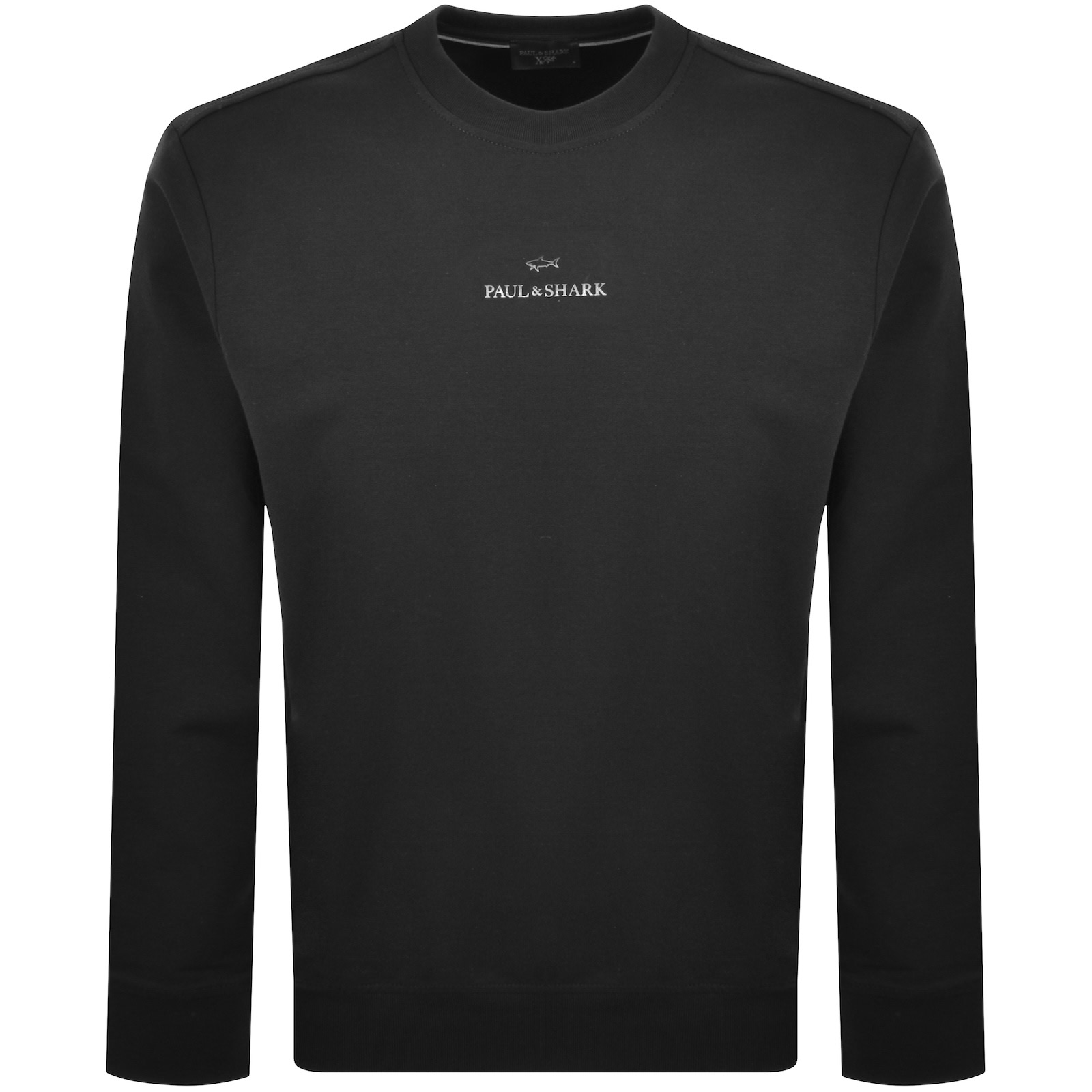 Paul &amp; Shark Paul And Shark Logo Sweatshirt Black In Black