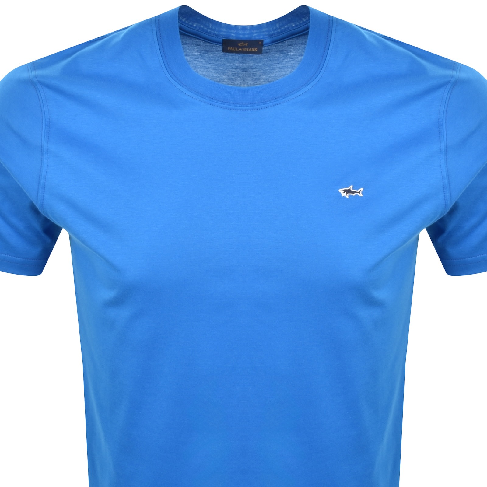 Paul &amp; Shark Paul And Shark Logo T Shirt Blue In Blue