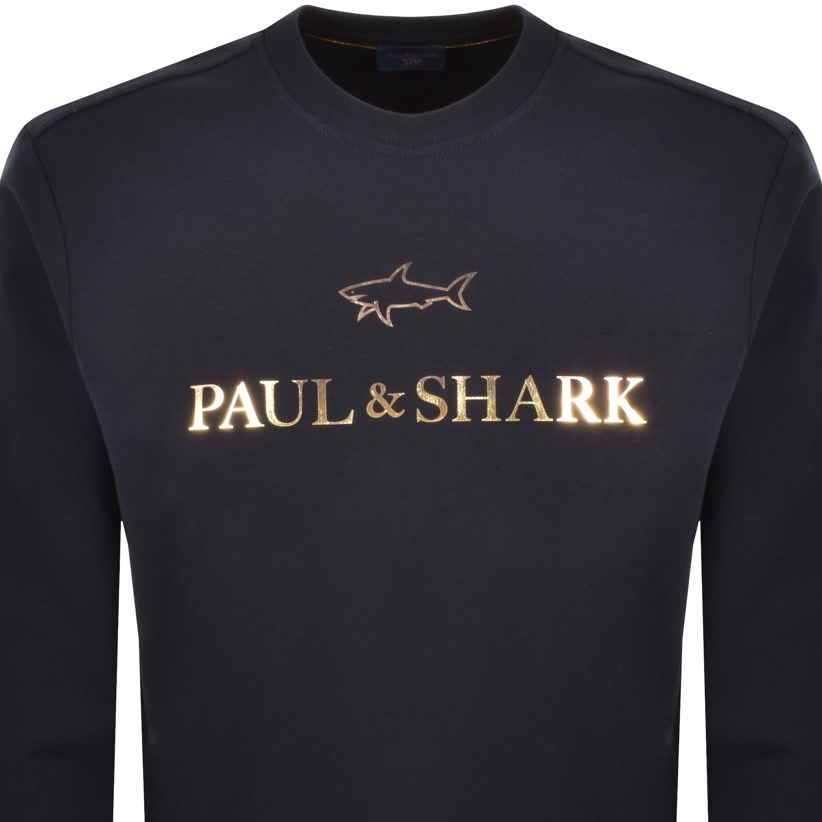 Paul &amp; Shark Paul And Shark Logo Sweatshirt Navy In Black