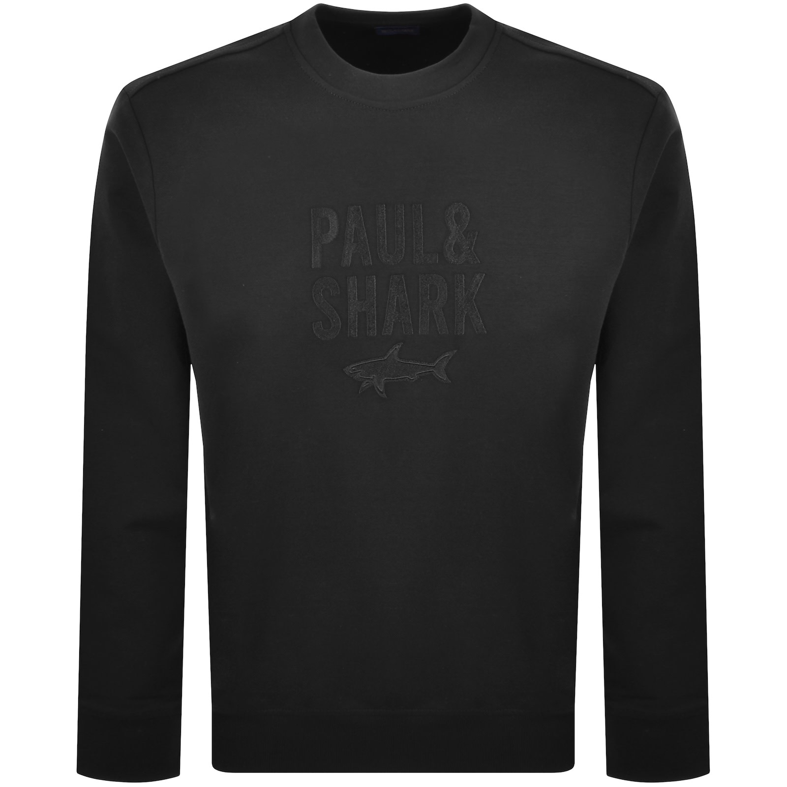 Paul &amp; Shark Paul And Shark Embroidered Logo Sweatshirt Black
