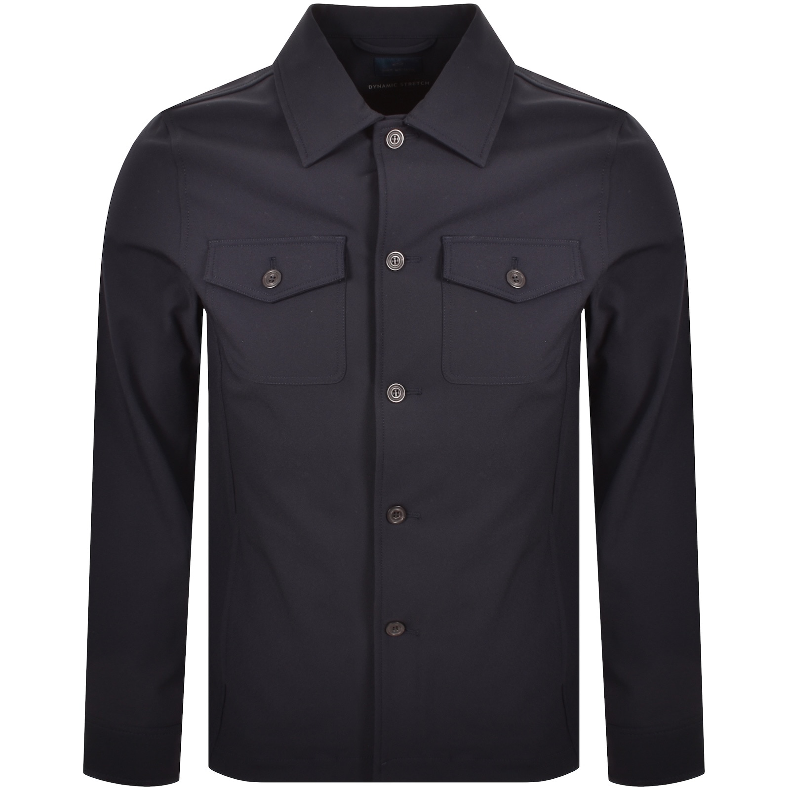 Paul & Shark Paul And Shark Stretch Overshirt Navy In Blue
