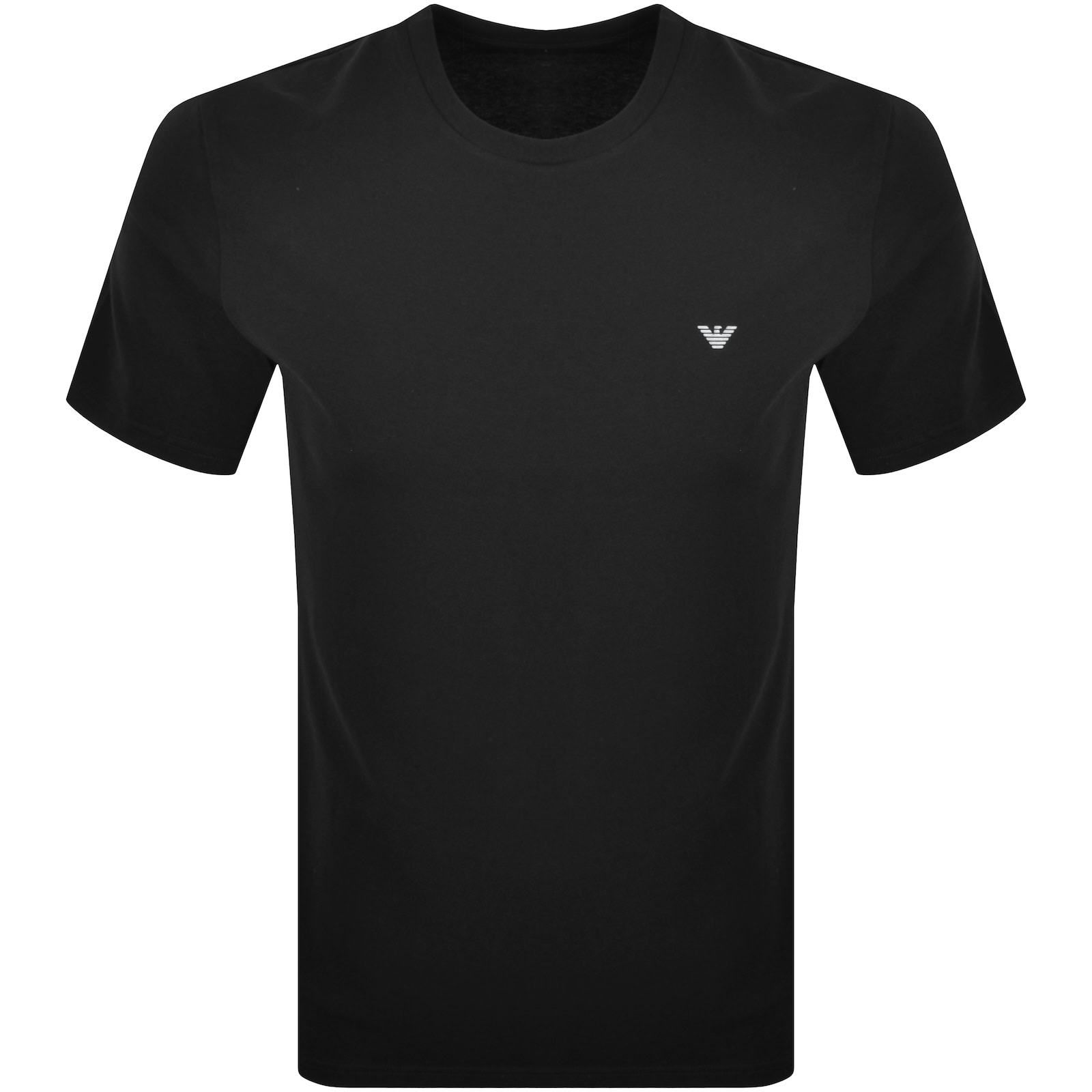Armani Collezioni Emporio Armani Short Pyjama Loungewear Set In Black