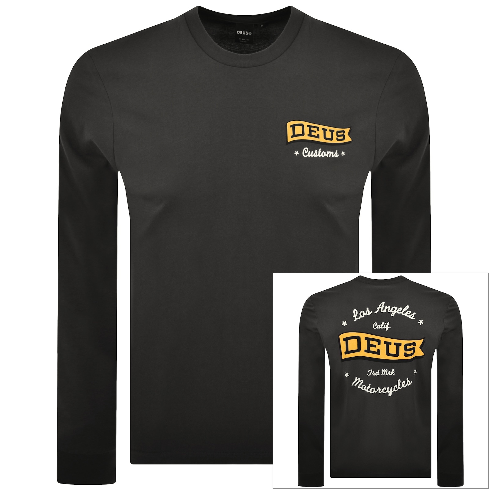Deus Ex Machina Ls Momento T Shirt Grey In Gray