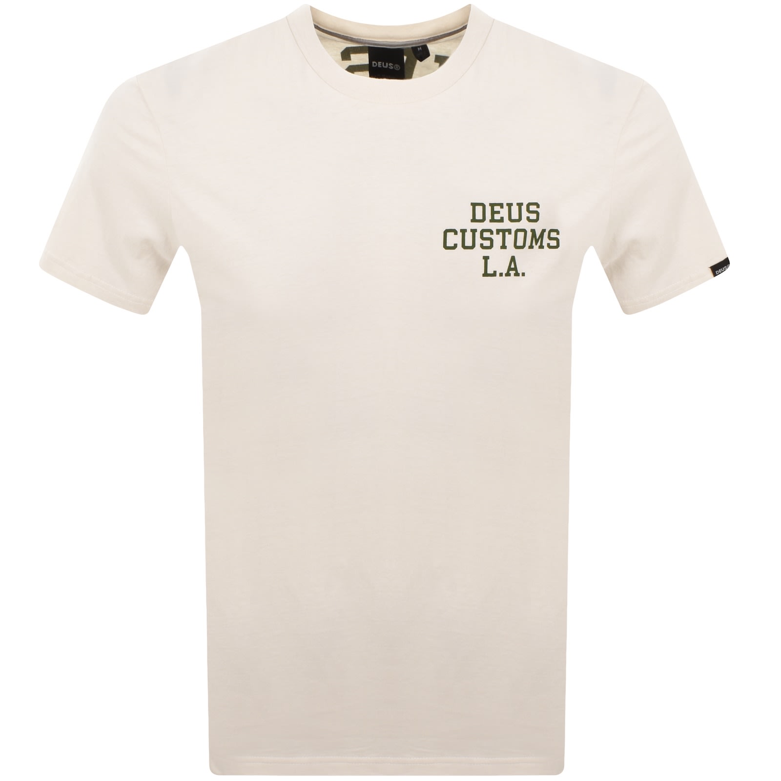 Deus Ex Machina Quickbeak T Shirt Off White In Multi