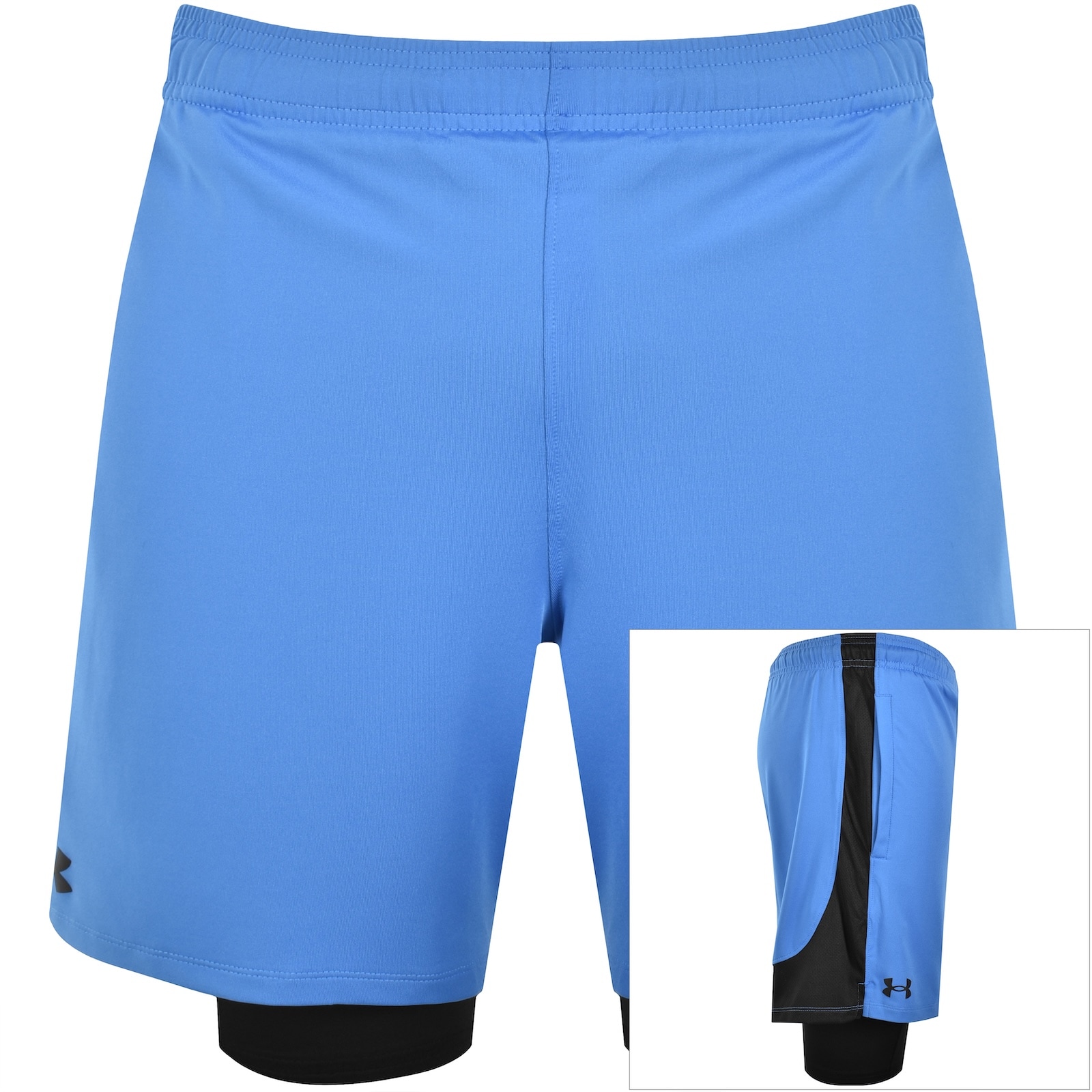 Under Armour Tech Vent 2in1 Shorts Blue In Blue