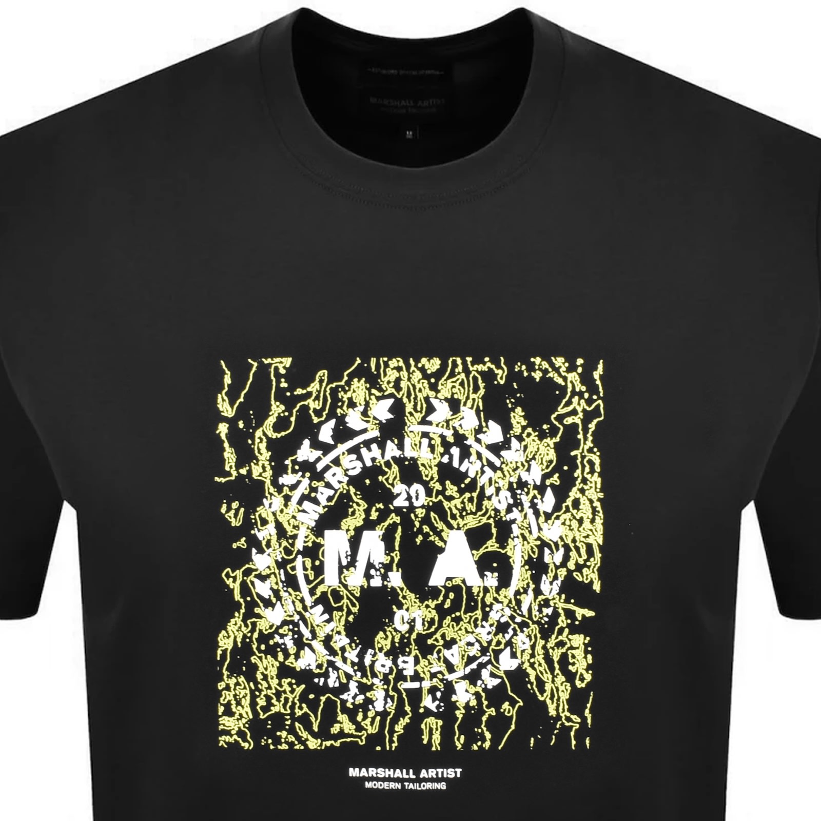 Marshall Artist Photek Logo T Shirt Black In Black