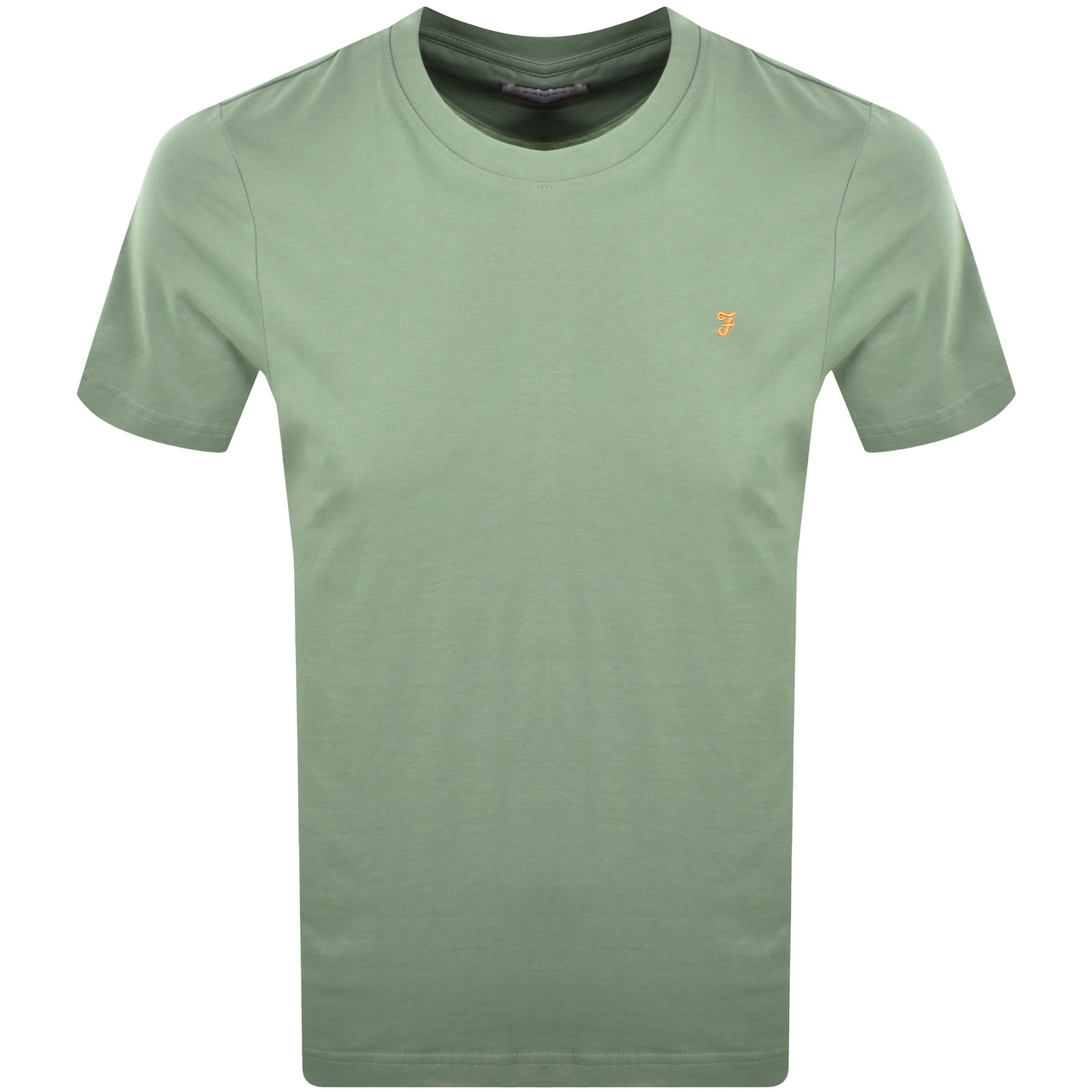 Farah Vintage Danny T Shirt Green In Green