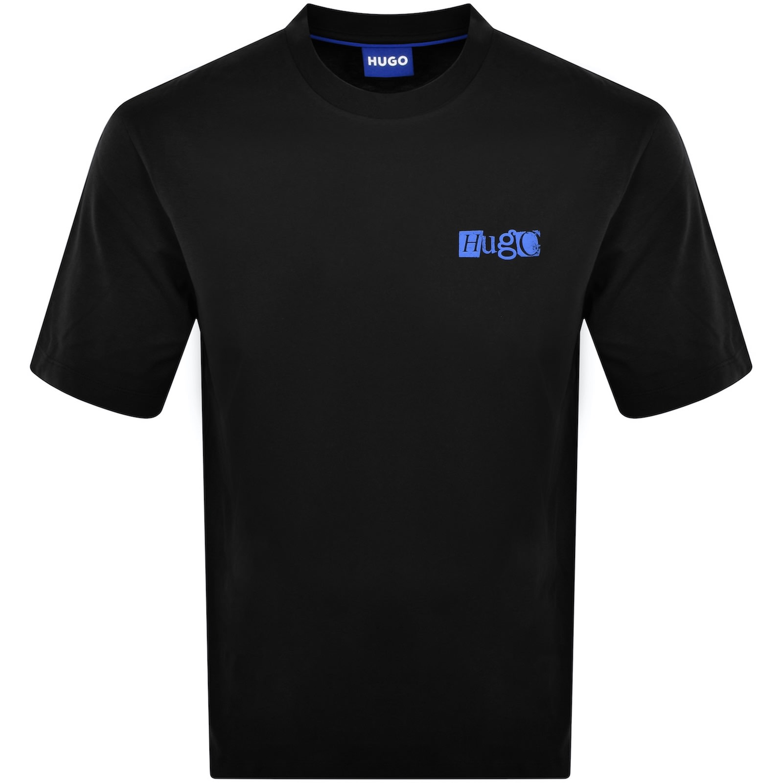 Hugo Blue Nilte T-shirt In Black