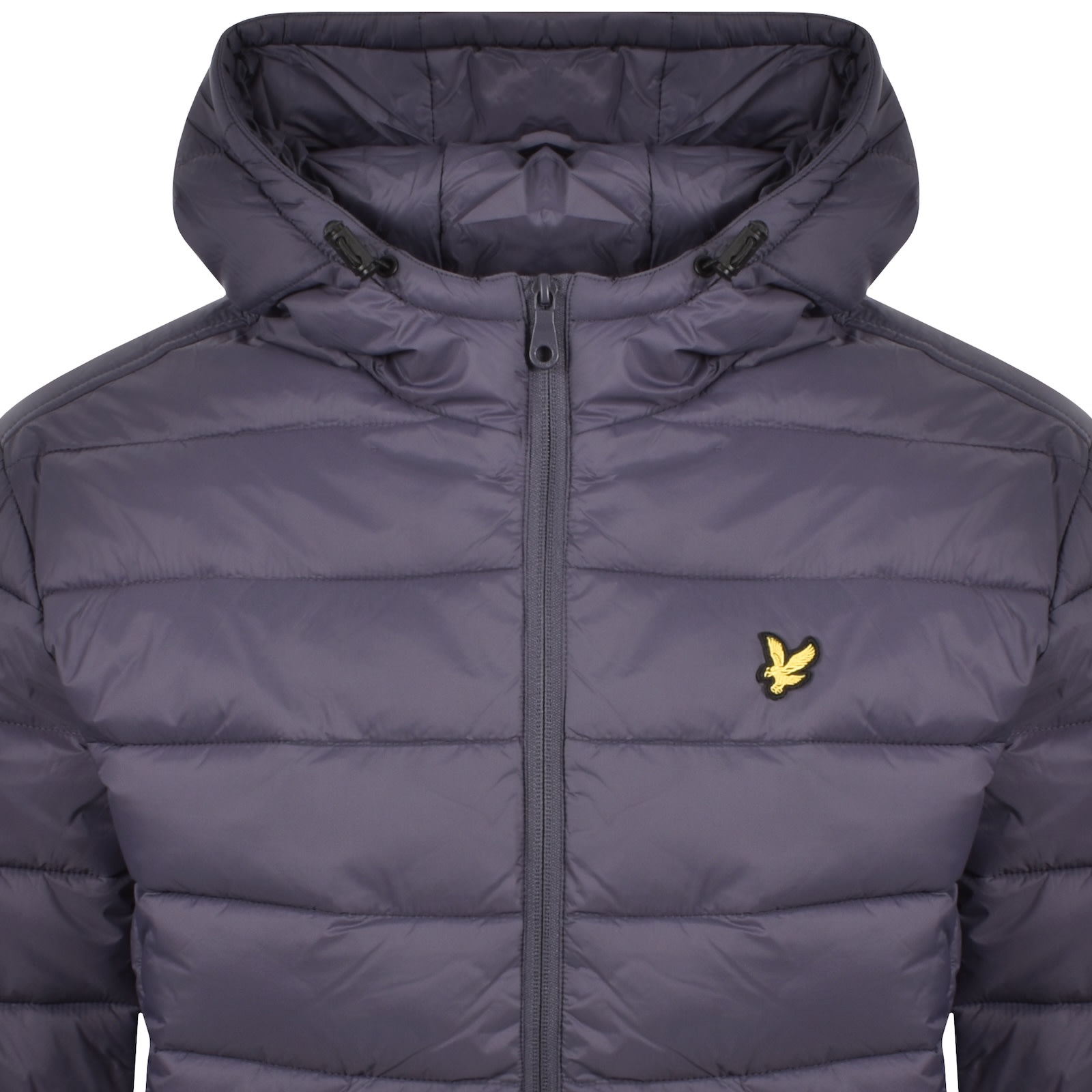 Lyle & Scott Lyle And Scott Wadded Puffer Jacket Greystone In Blue