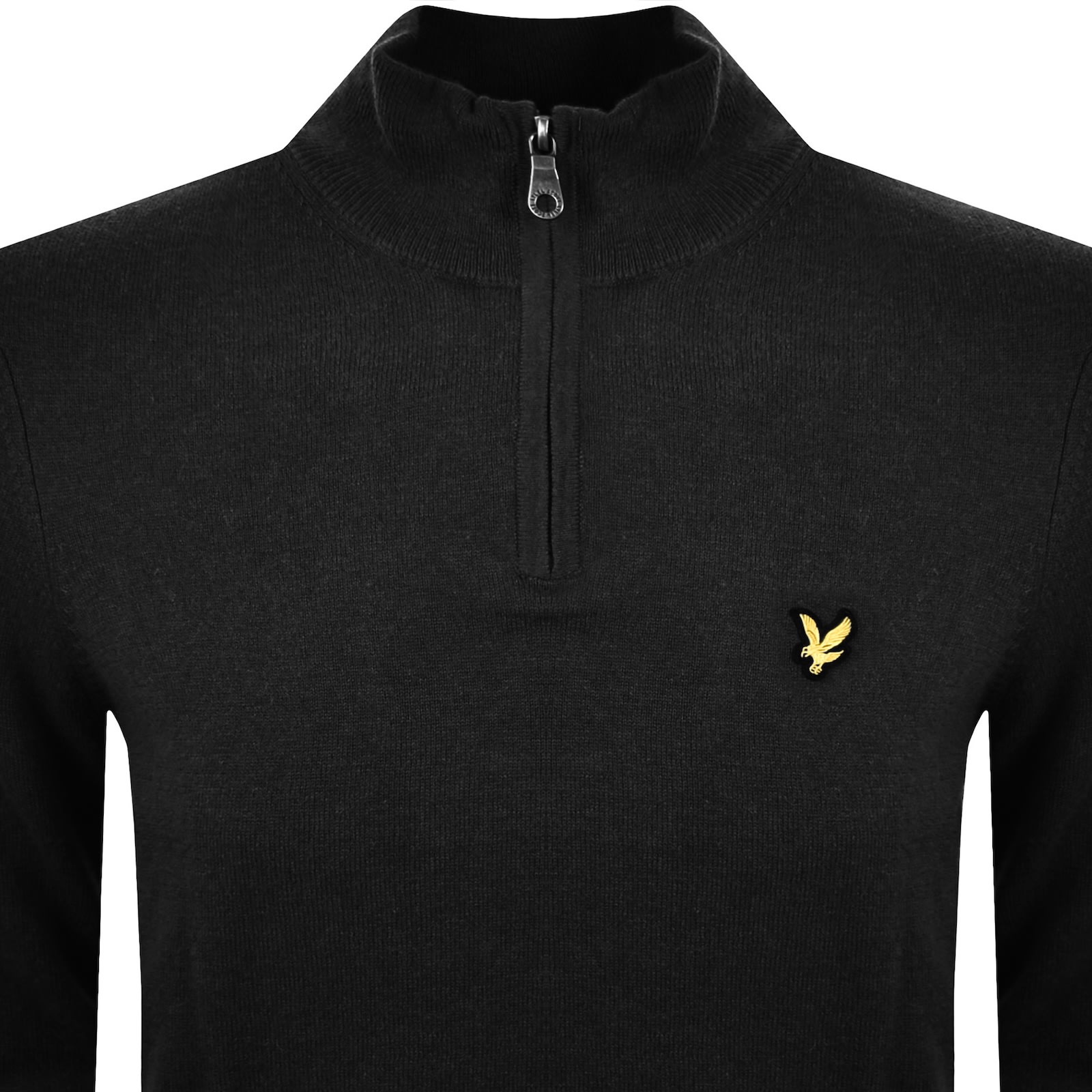 Lyle & Scott Lyle And Scott Knitted Jumper Black In Black