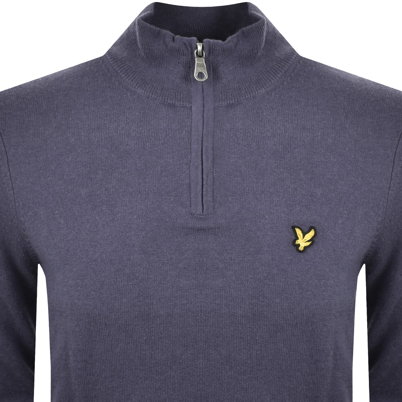 Lyle & Scott Lyle And Scott Knitted Jumper Greystone In Blue