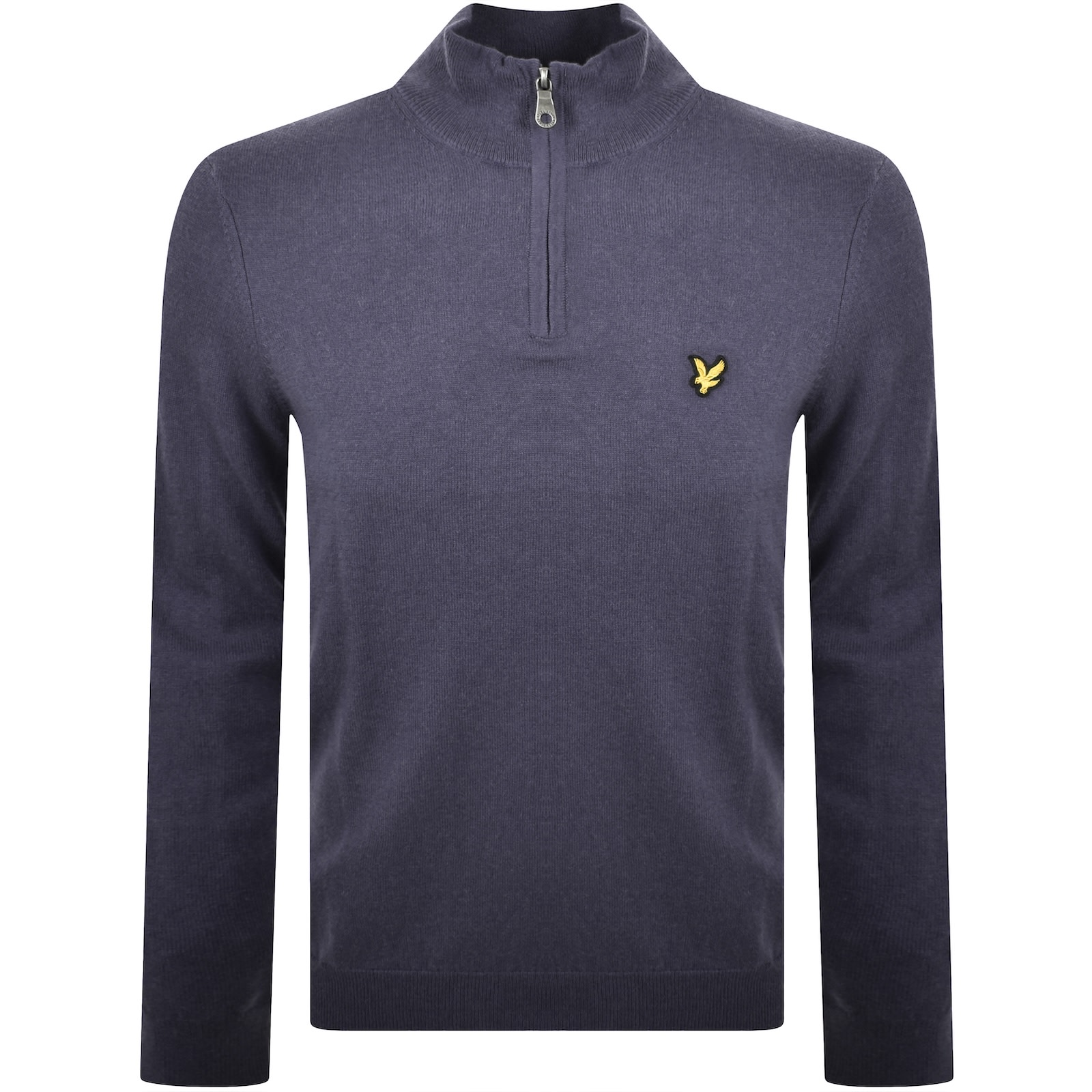 Lyle & Scott Lyle And Scott Knitted Jumper Greystone In Blue