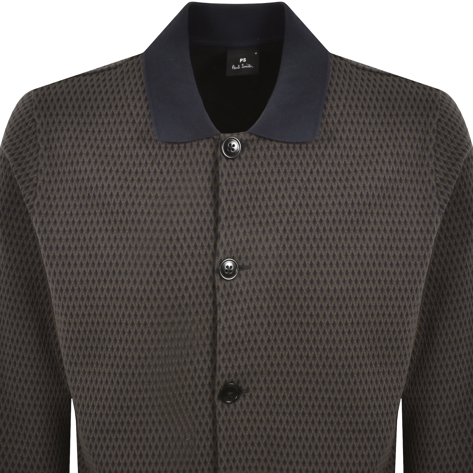 Paul Smith Regular Fit Cardigan Navy In Black