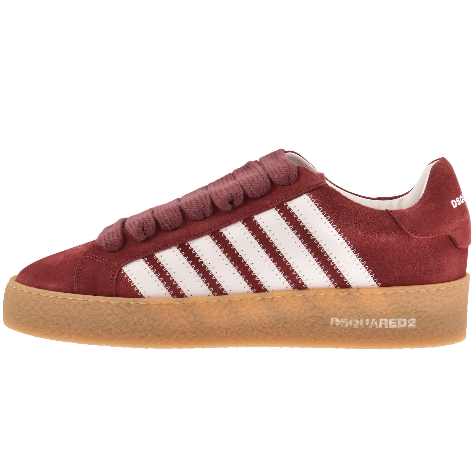Dsquared2 Rappers Delight Trainers Red In Red