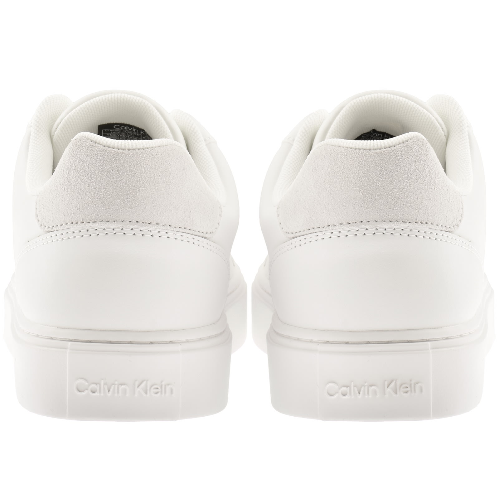 Calvin Klein Classic Cupsole Trainers White In White