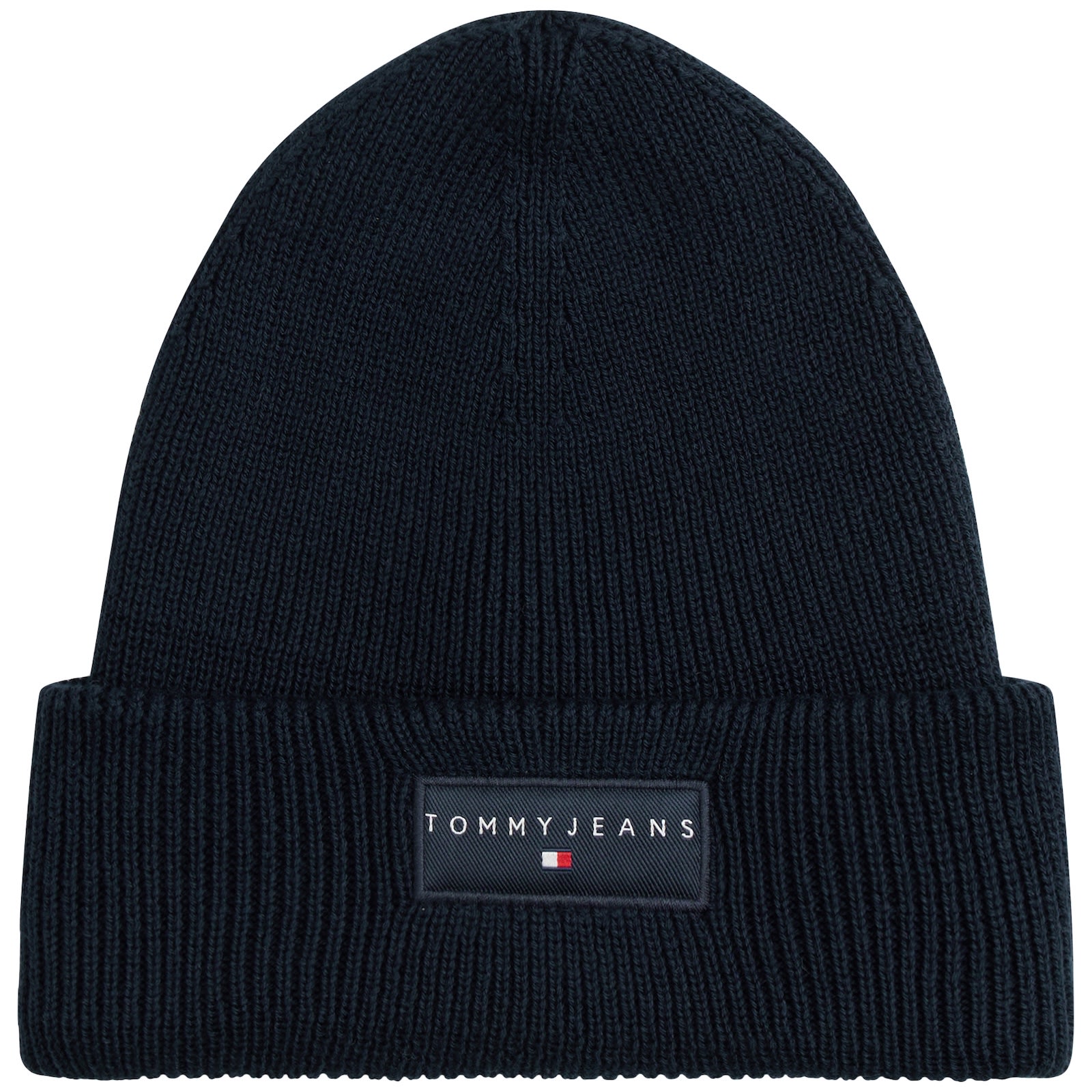 Tommy Jeans Linear Beanie Hat Navy In Blue