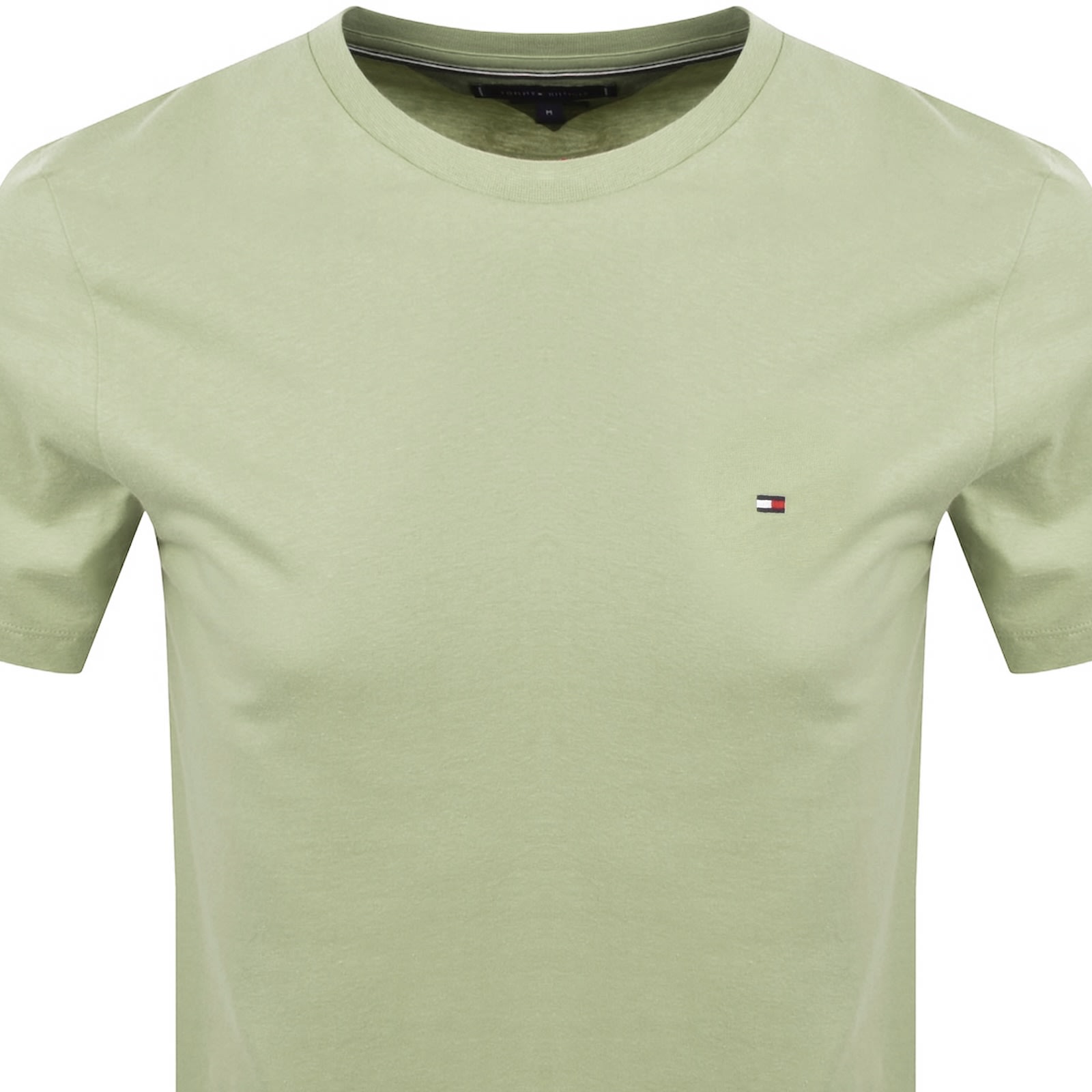 Tommy Hilfiger Essential Solid T Shirt Green In Green