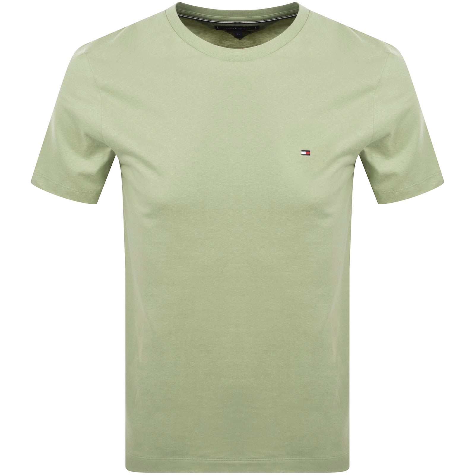 Tommy Hilfiger Essential Solid T Shirt Green In Green