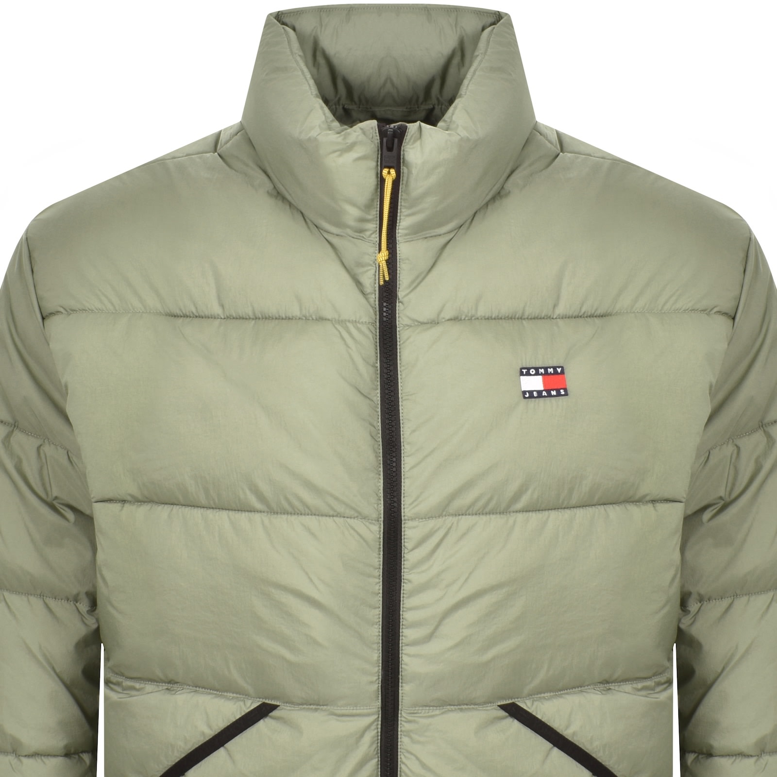 Tommy Jeans Vail Puffer Jacket Green In Green