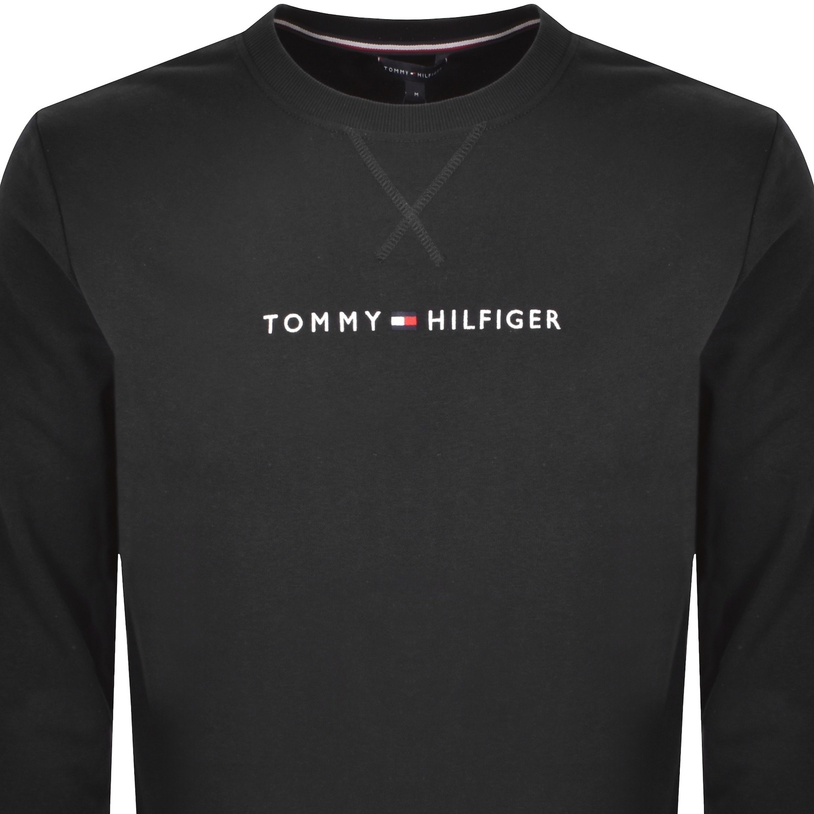 Tommy Hilfiger Track Top Sweatshirt Black In Black