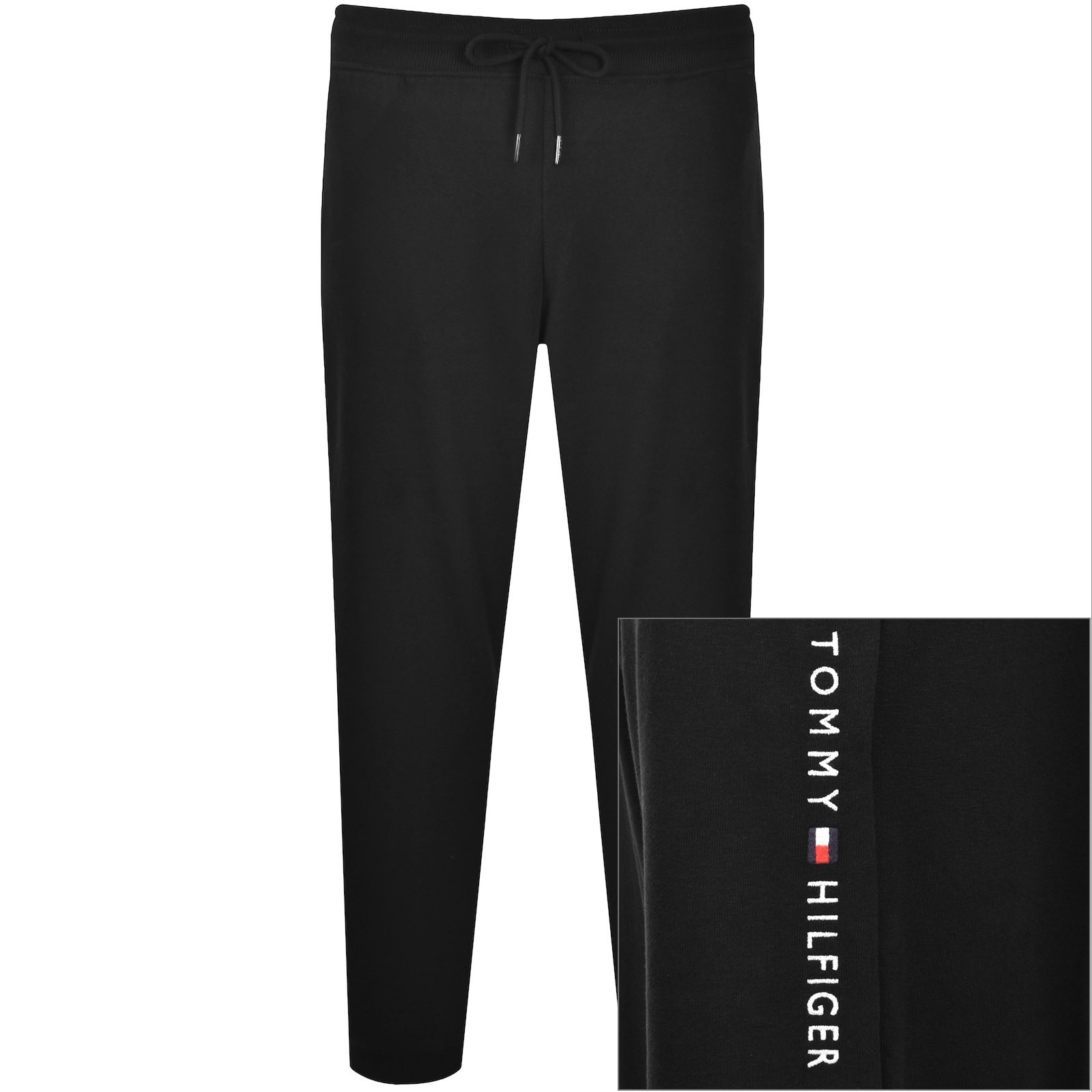 Tommy Hilfiger Lounge Track Joggers Black In Black