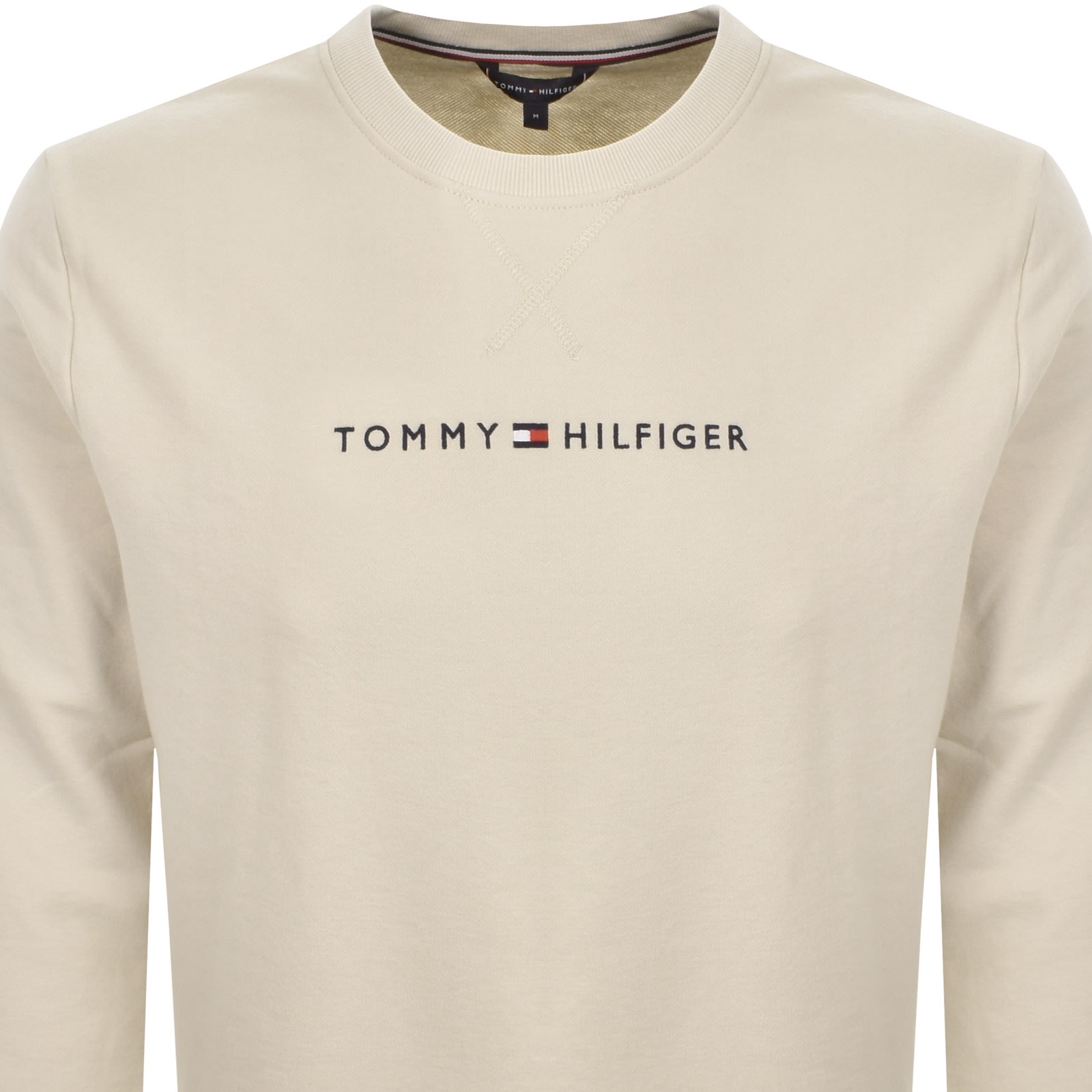 Tommy Hilfiger Track Top Sweatshirt Beige In Neutral