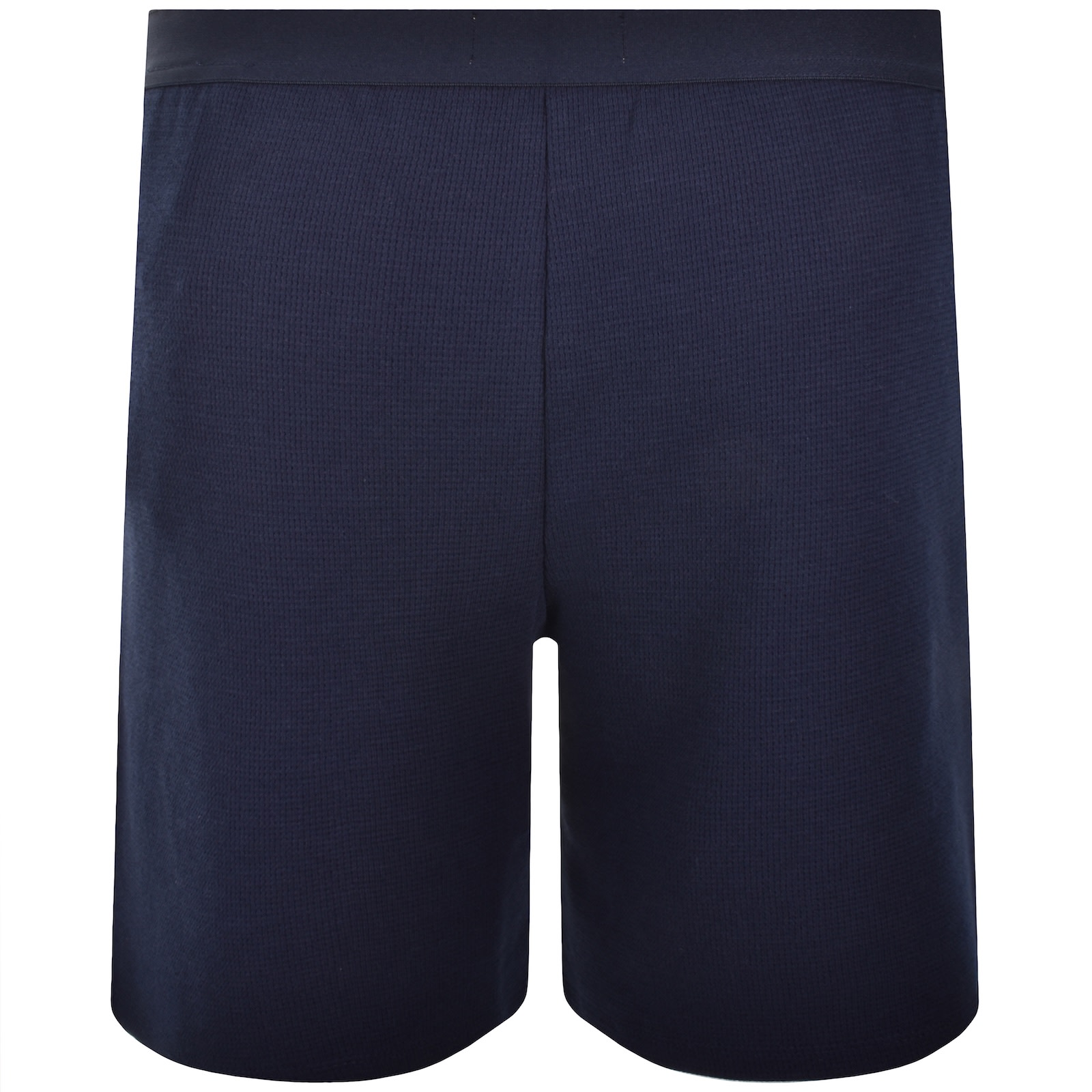 Lacoste Lounge Waffle Shorts Navy In Blue