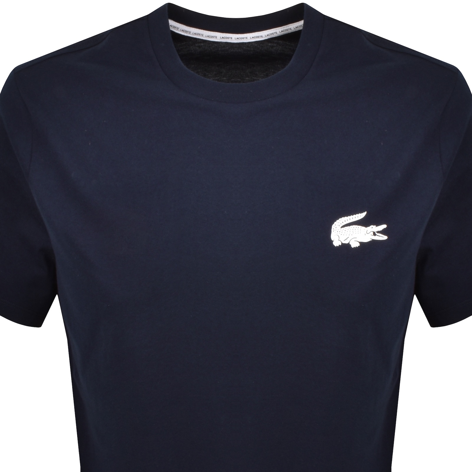 Lacoste Loungewear Logo T Shirt Navy In Blue