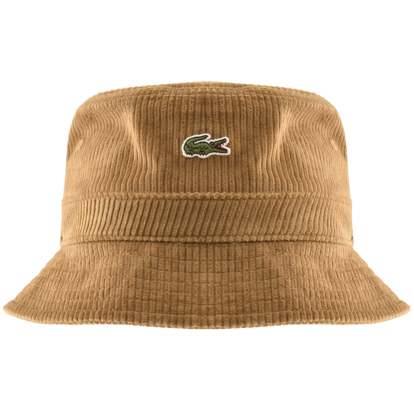 Lacoste Logo Bucket Hat Brown