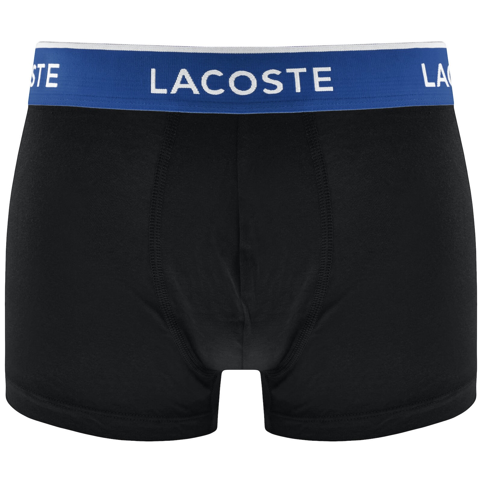 Lacoste Underwear 3 Pack Trunks In Black