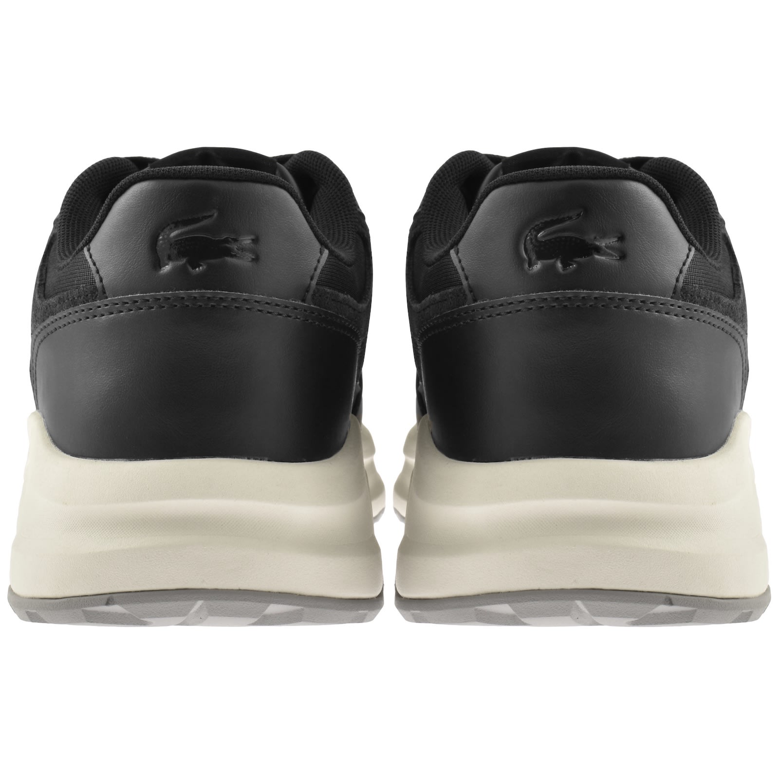 Lacoste Run Set Trainers Black In Black