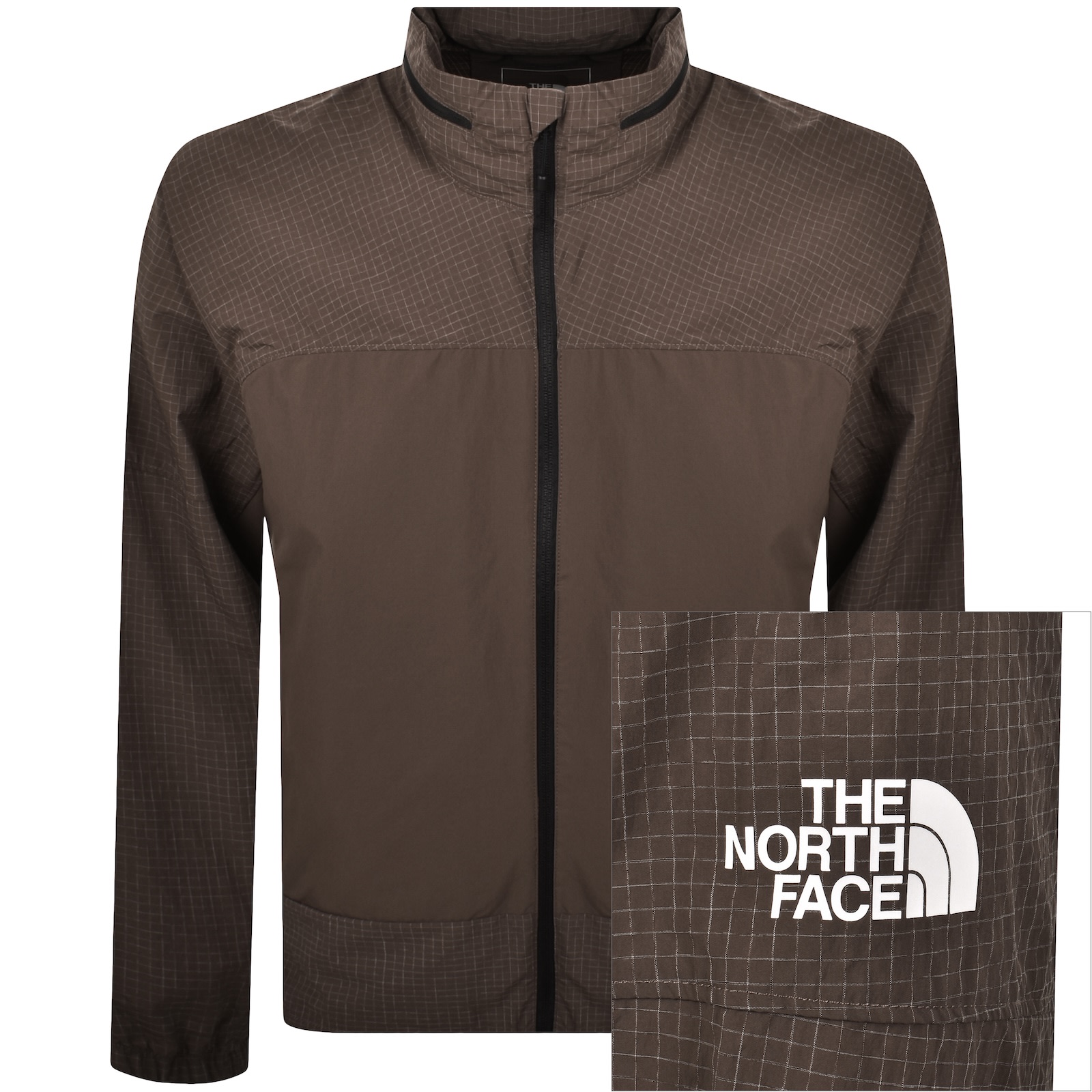 The North Face Utility Jacket Brown In Brown