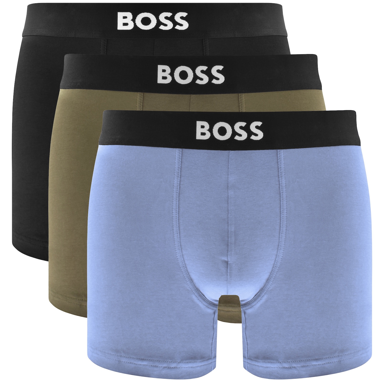 Hugo Boss Boss One Underwear 3 Pack Boxer Briefs In Multi