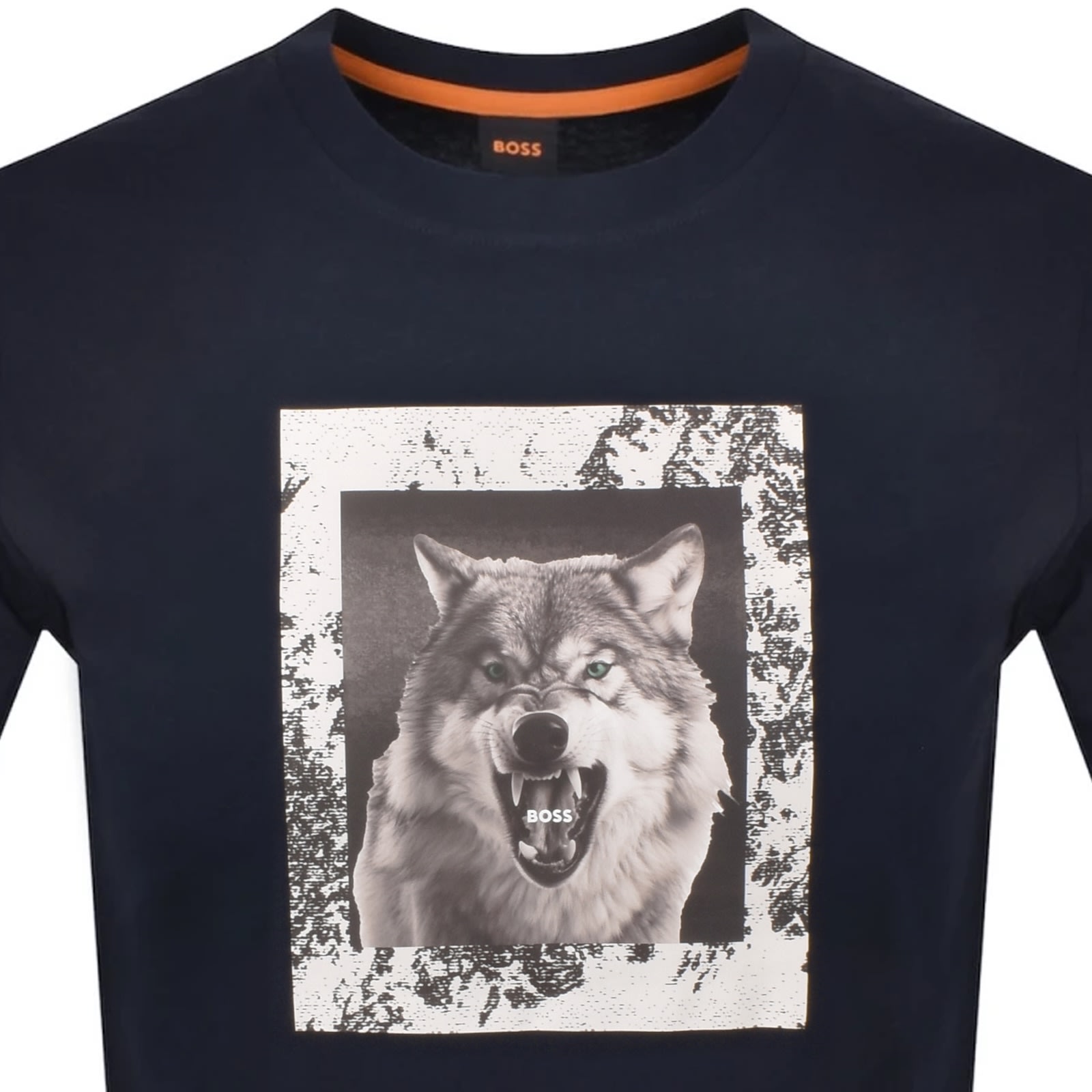 Boss Casual Boss Te Lupo T Shirt Navy In Blue