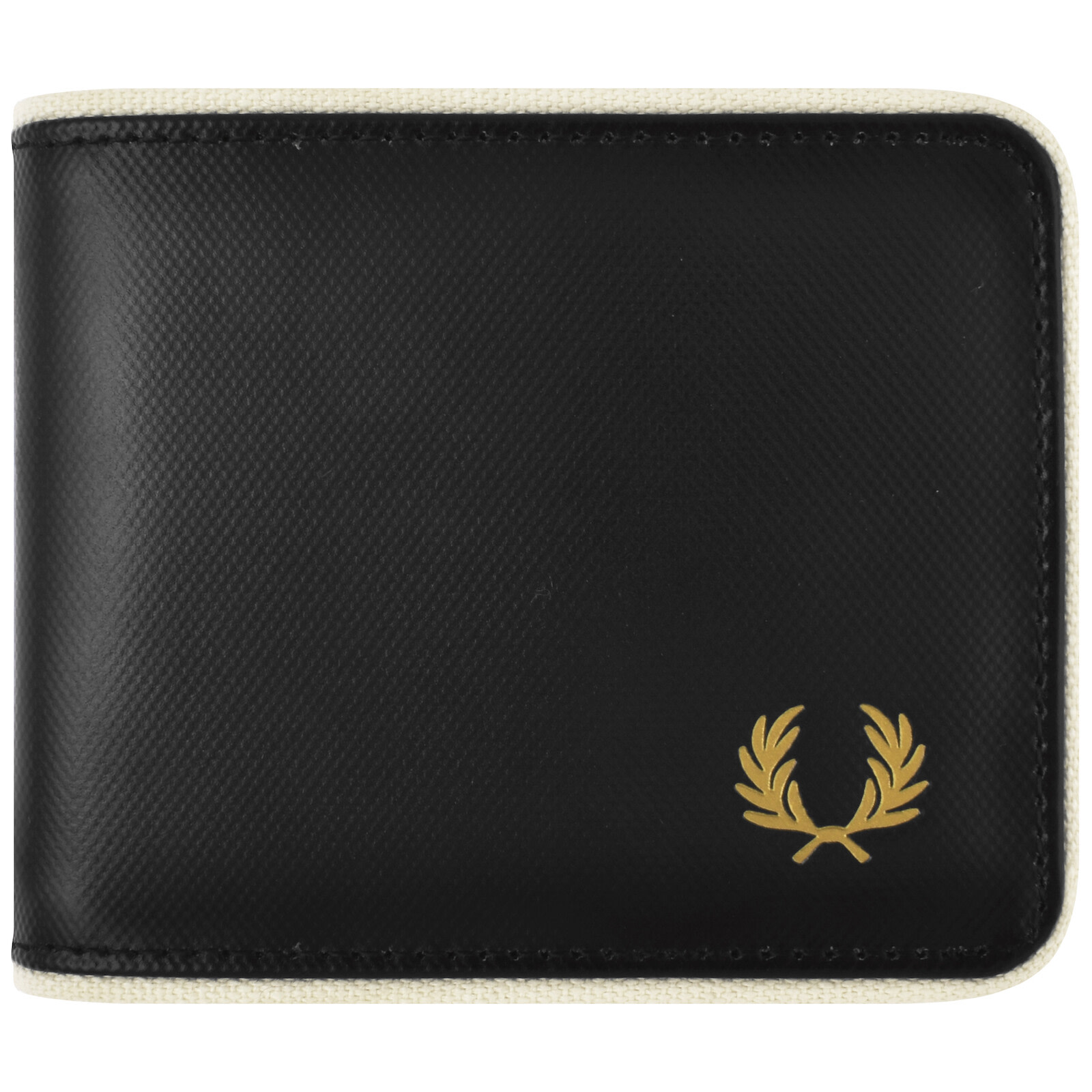 Fred Perry Billfold Wallet Dark Navy In Black
