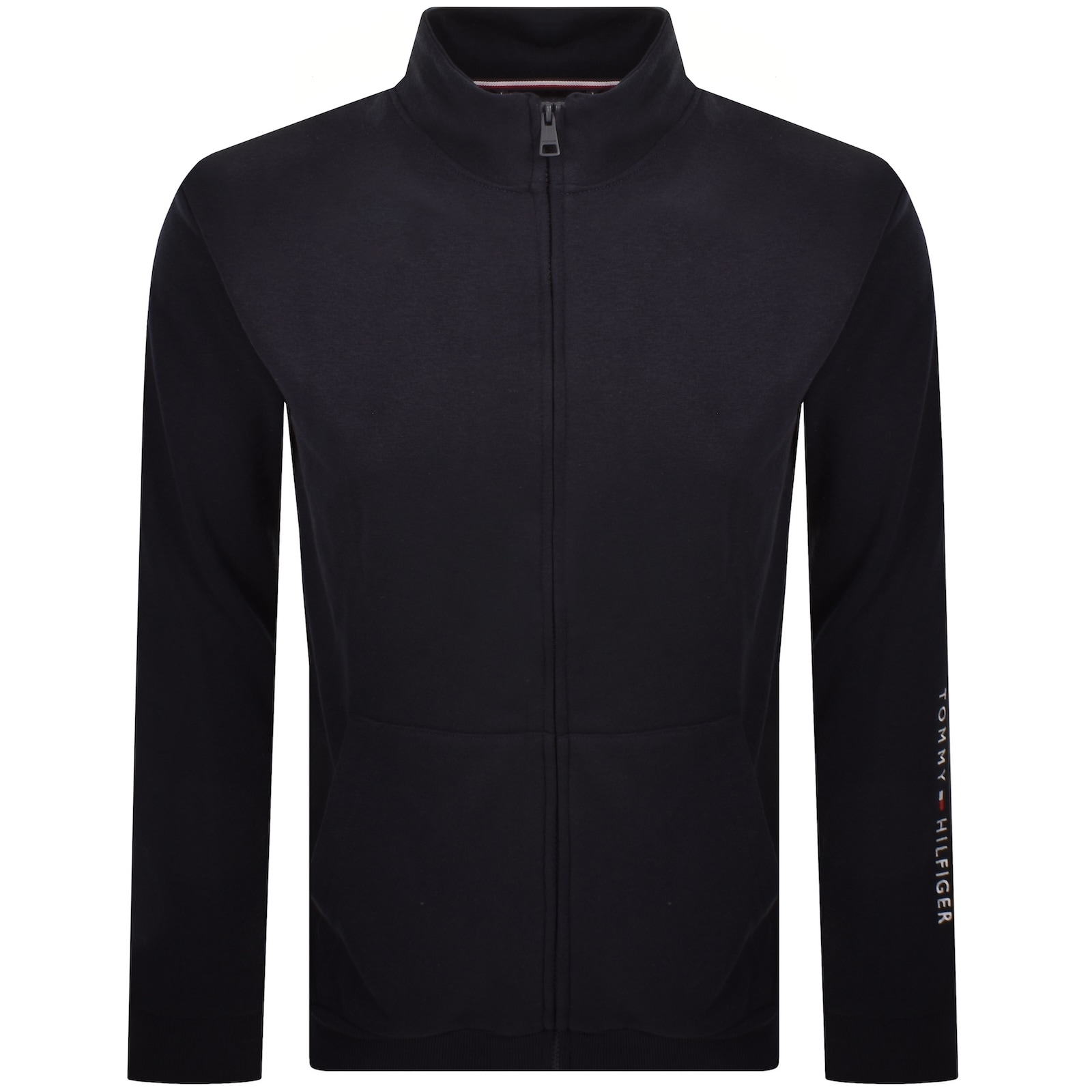 Tommy Hilfiger Full Zip Sweatshirt Navy In Blue