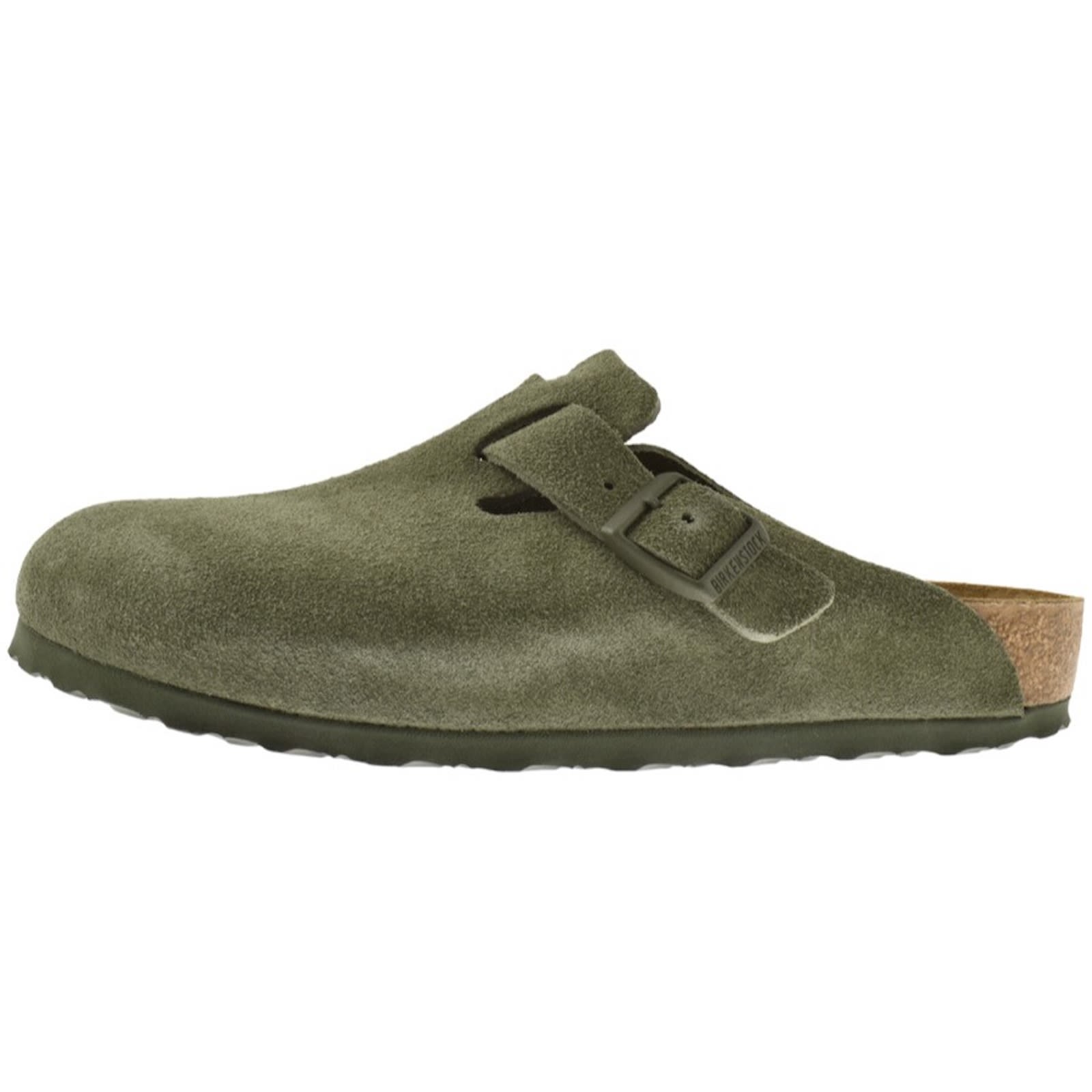 Birkenstock Boston Bs Mules Green In Green