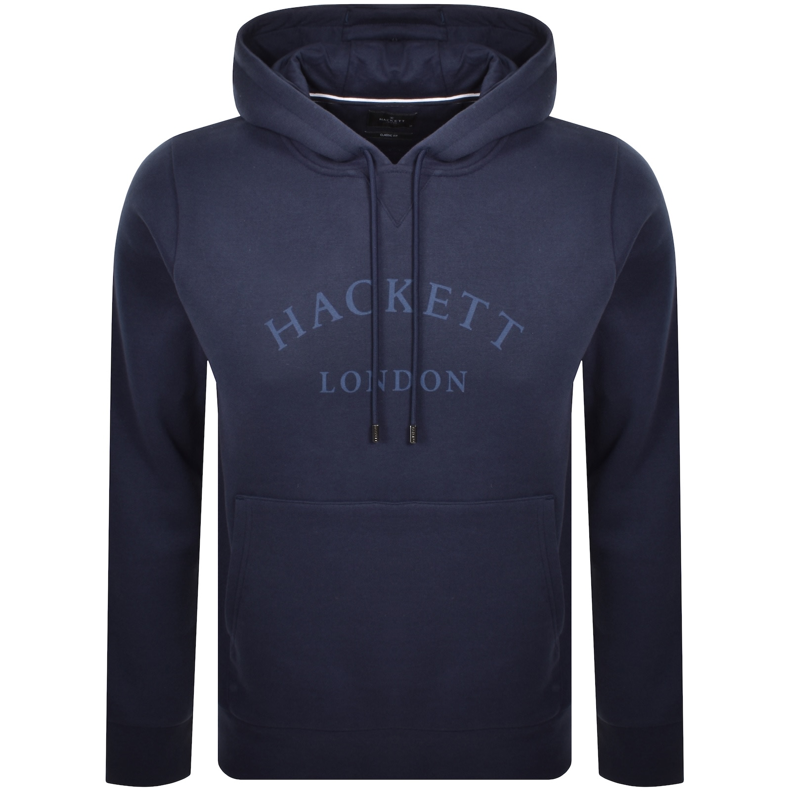 Hackett London Heritage Hoodie Navy In Blue