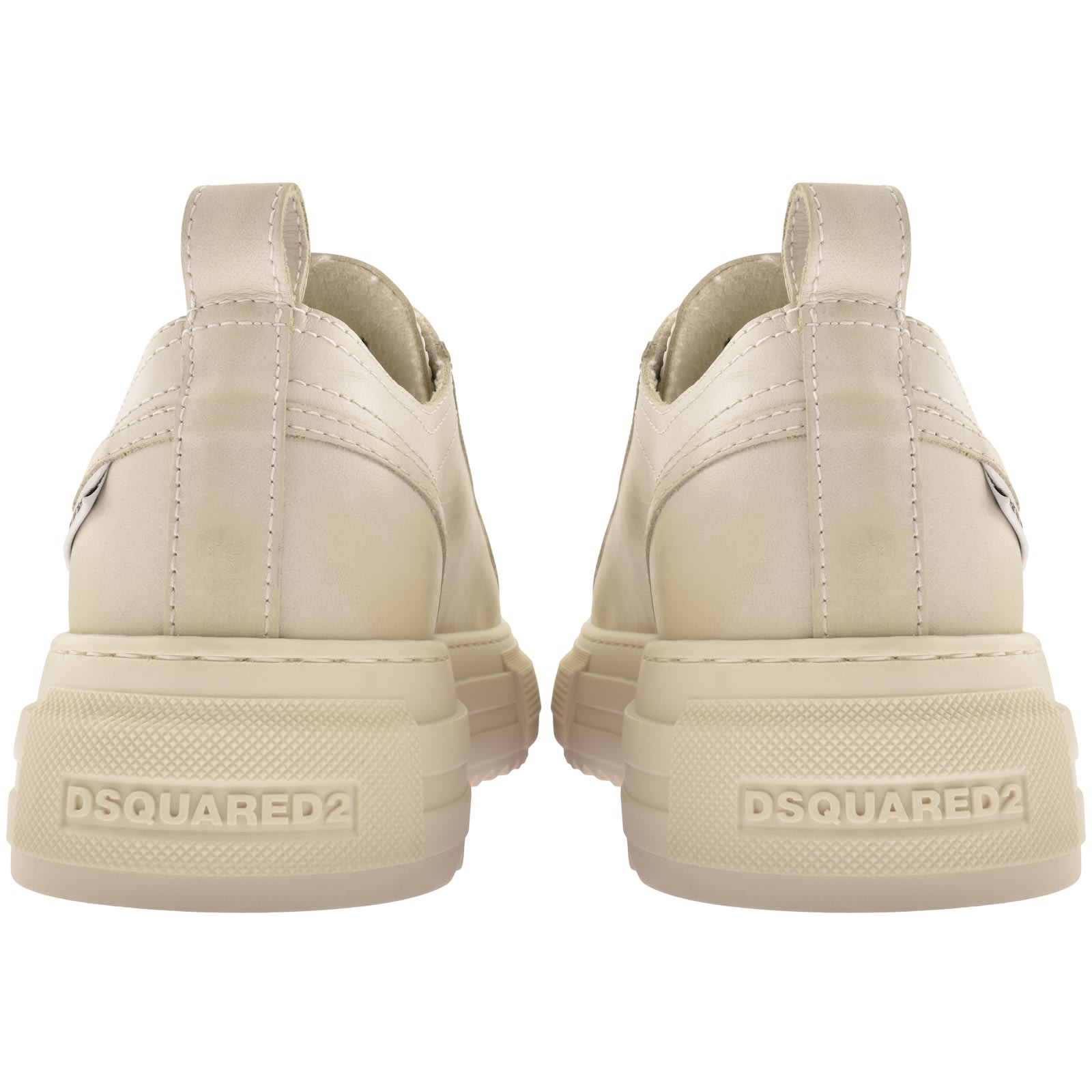 Dsquared2 Berlin Trainers White In White
