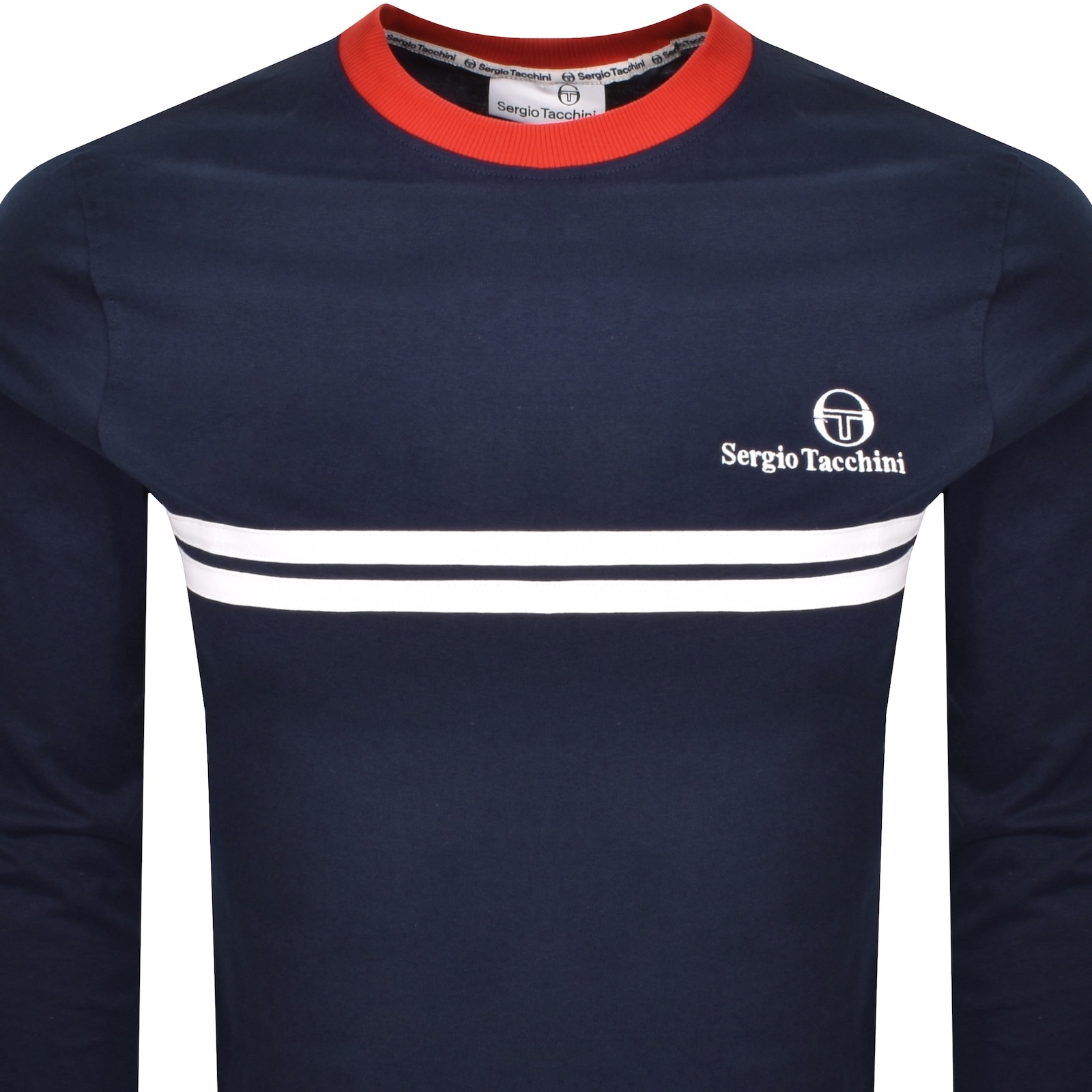 Sergio Tacchini New Supermac T Shirt Navy In Blue