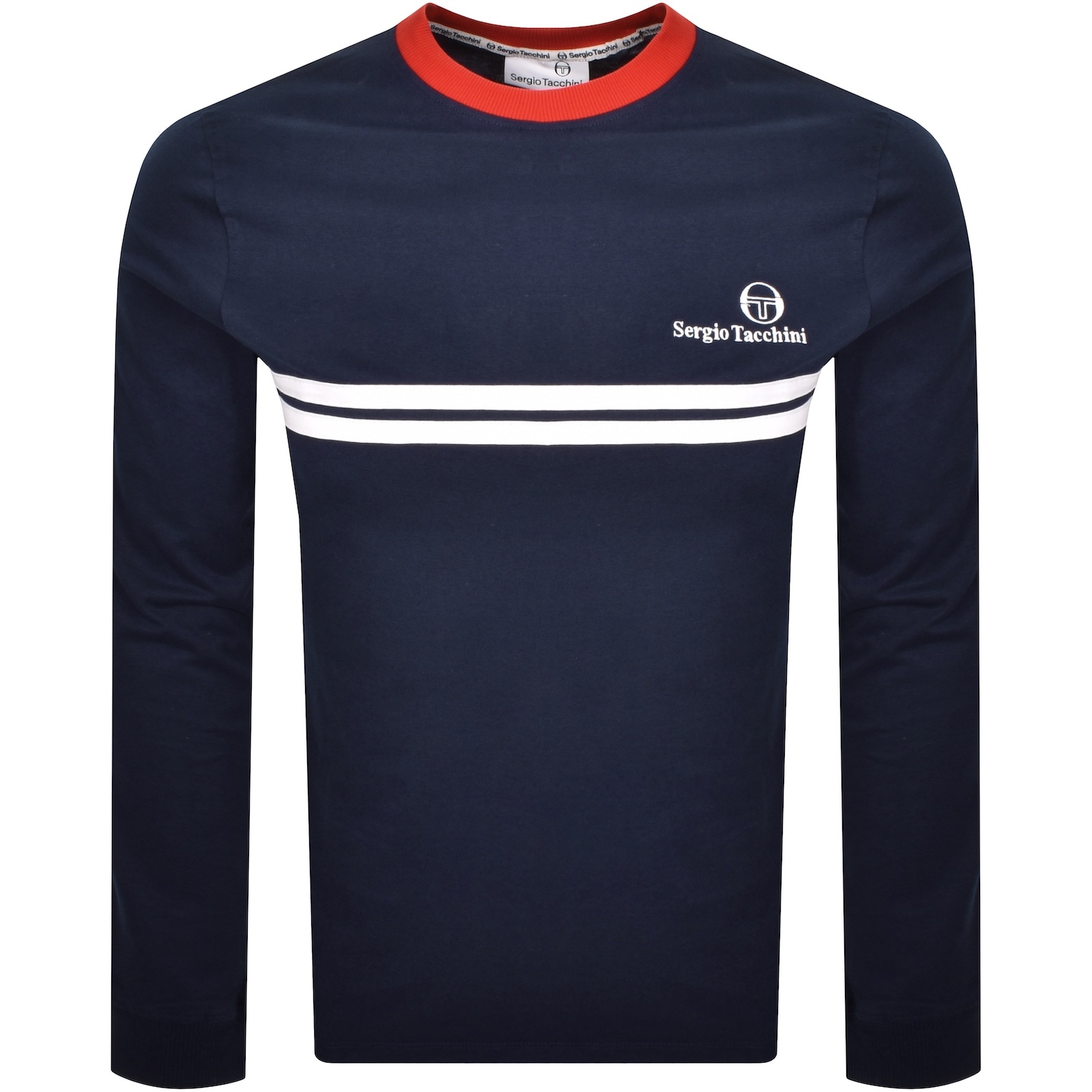 Sergio Tacchini New Supermac T Shirt Navy In Blue