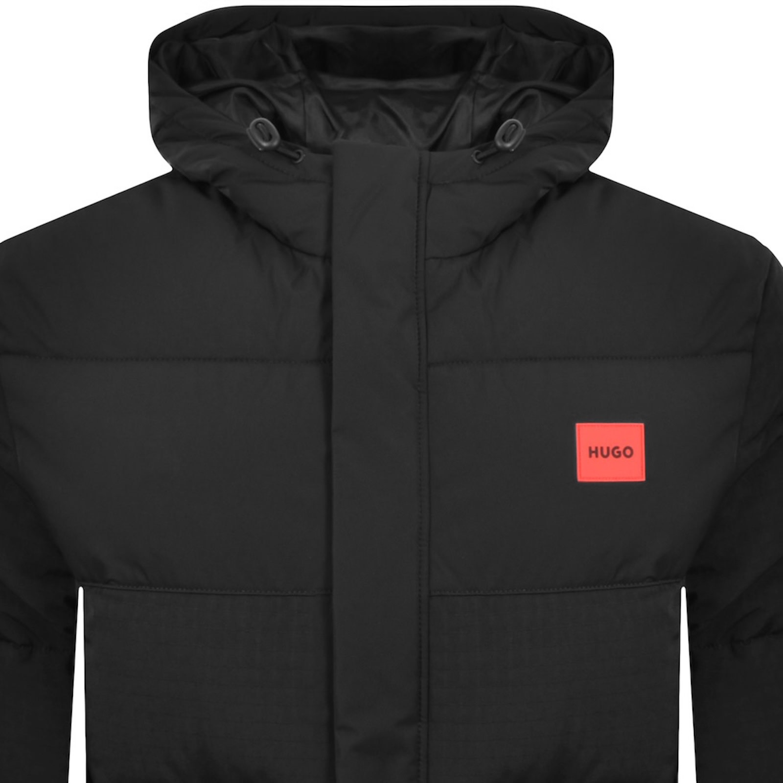 Hugo Boss Hugo Baro Padded Jacket Black In Black