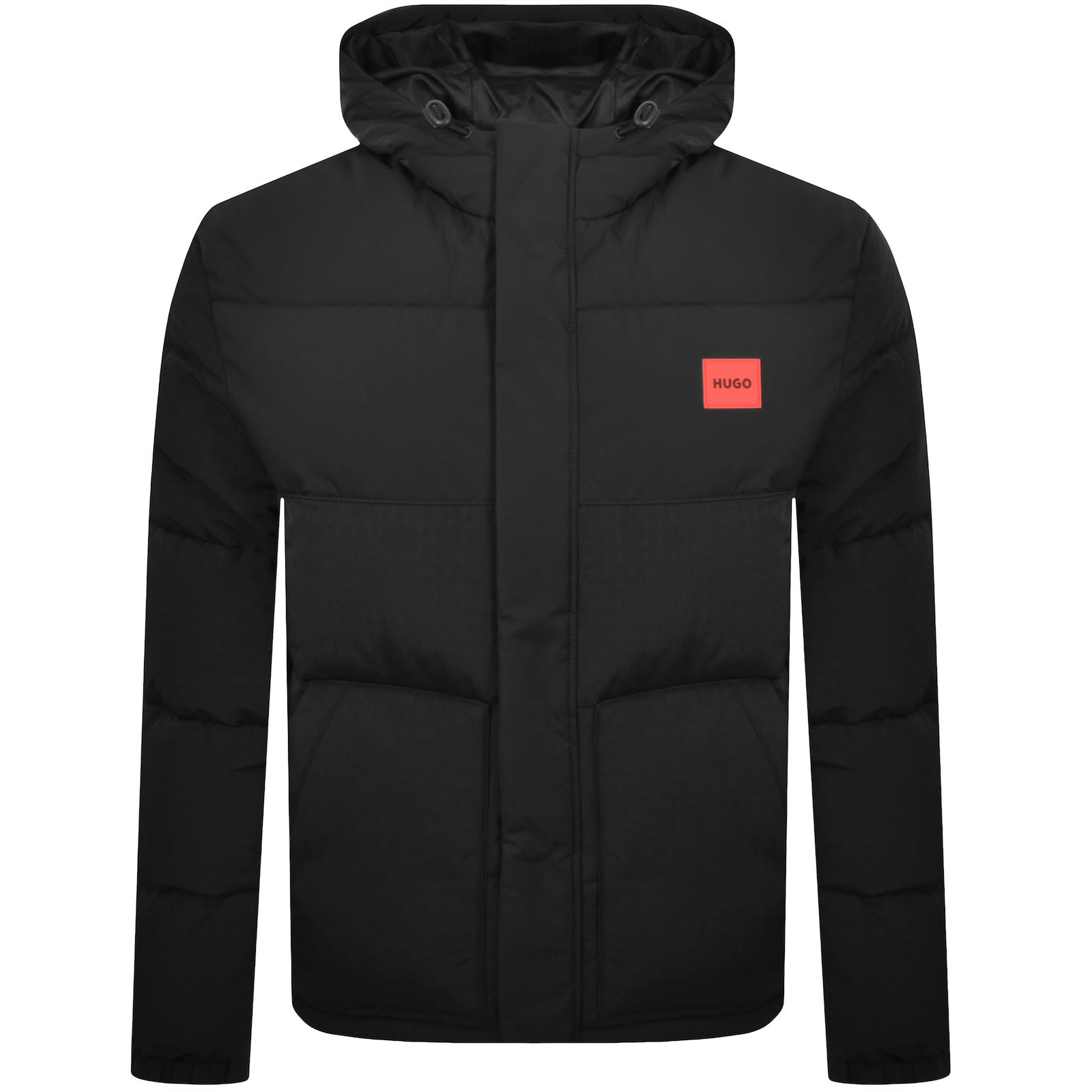 Hugo Boss Hugo Baro Padded Jacket Black In Black