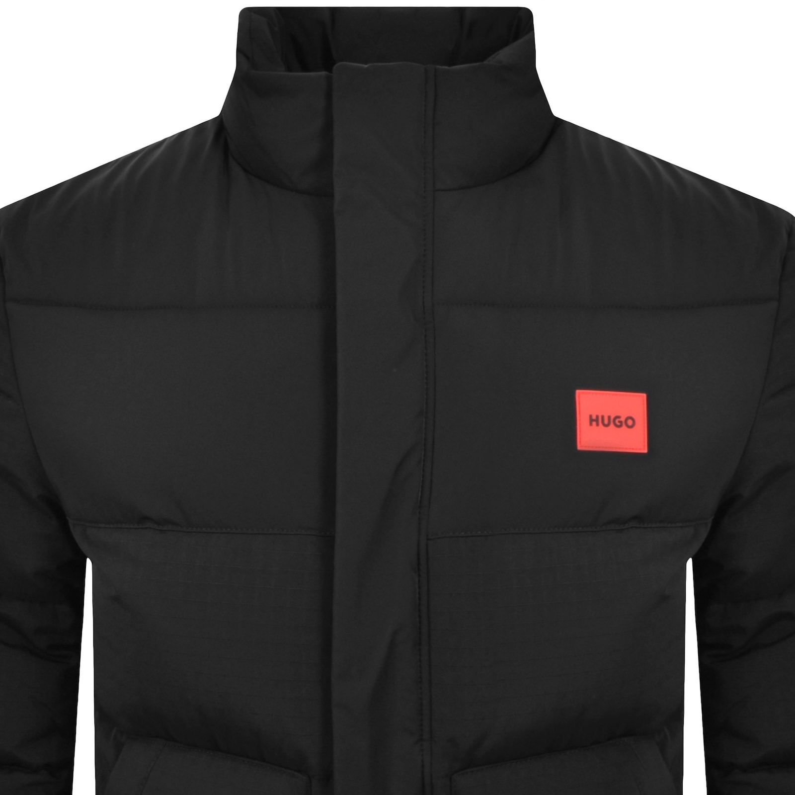 Hugo Boss Hugo Balto Padded Jacket Black In Black